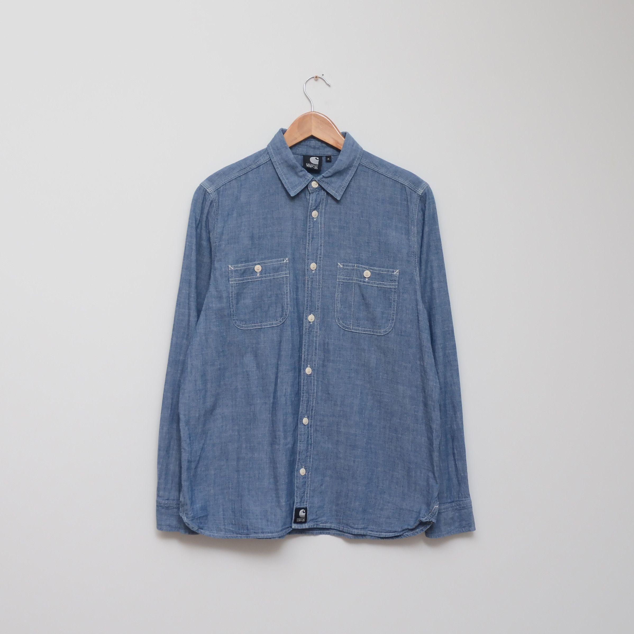 Carhartt Wip Carhartt WIP - 25 Clink Shirt Denim Worker Limited Unisex Size US M / EU 48-50 / 2 - 1 Thumbnail