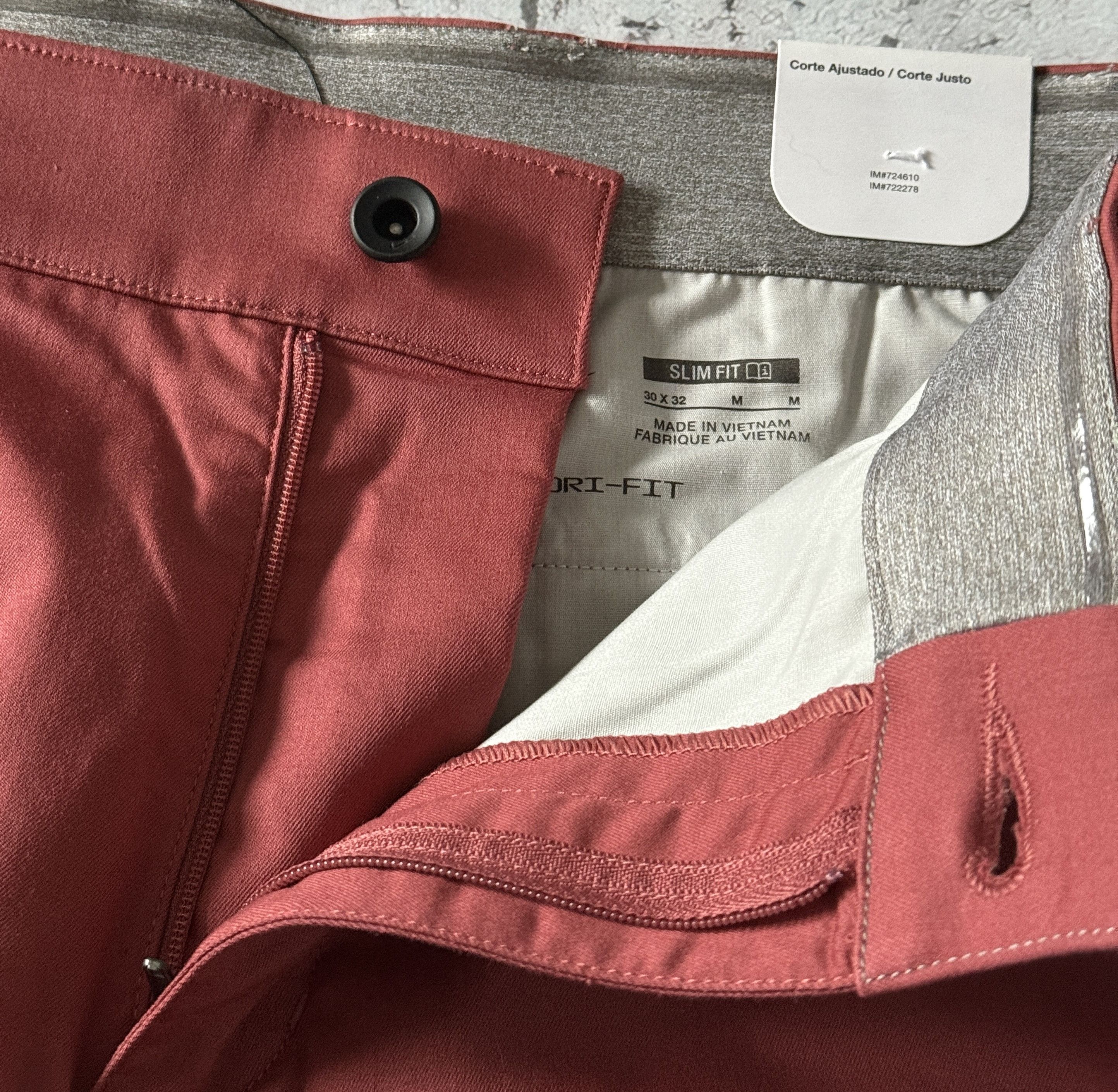 Nike NIKE DRI-FIT GOLF CHINOS SLIM-FIT DA4130-691 30x32 Size US 30 / EU 46 - 4 Thumbnail