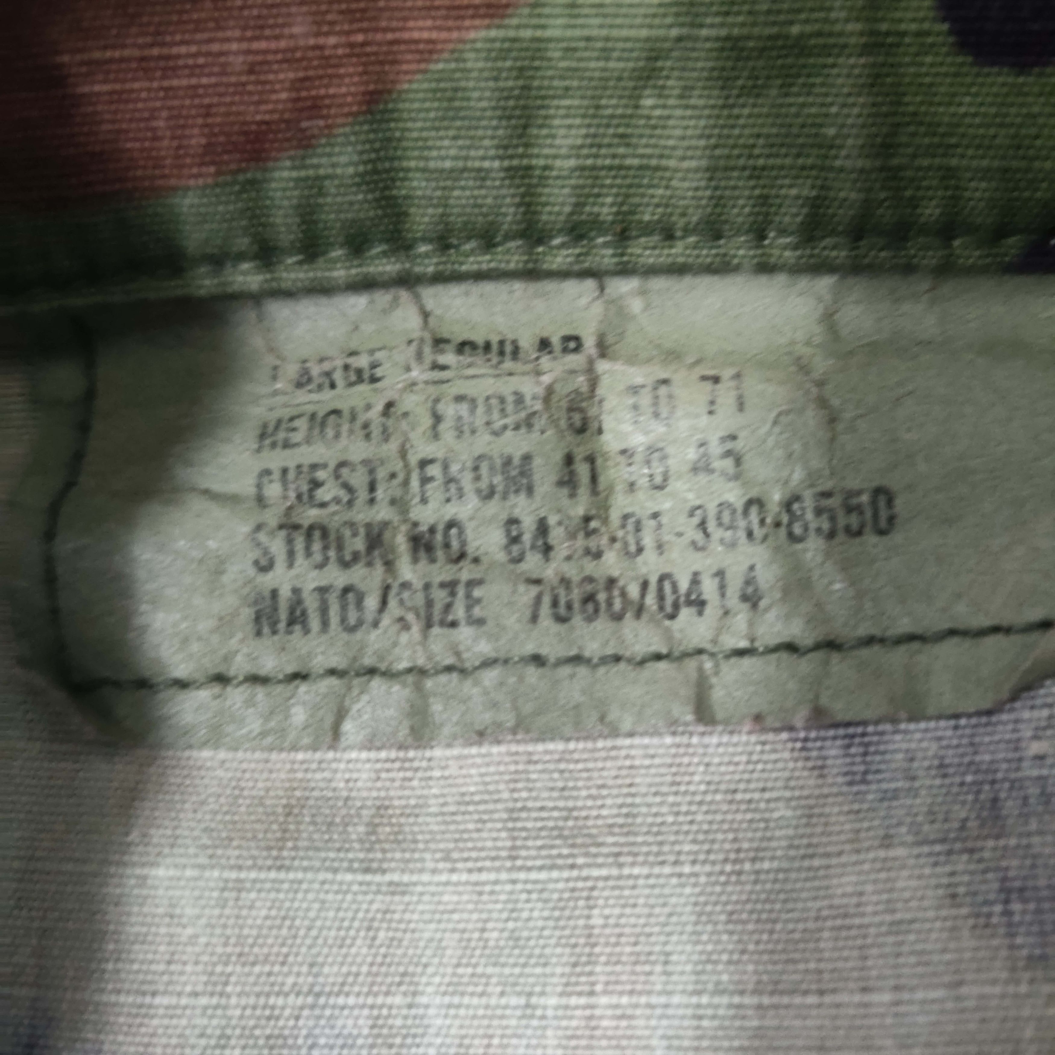 Vintage Vintage Us Air Force Camouflage Military Jacket Size US L / EU 52-54 / 3 - 6 Thumbnail
