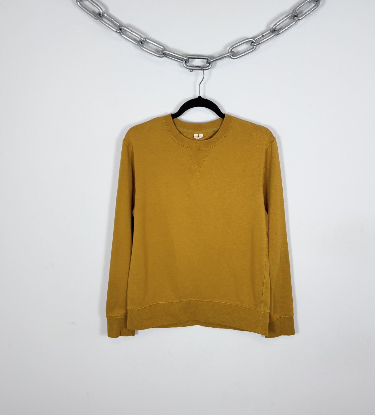 Arket Arket Men’s Mustard Orange 2014 Sweatshirt Crewneck Size US S / EU 44-46 / 1 - 1 Thumbnail