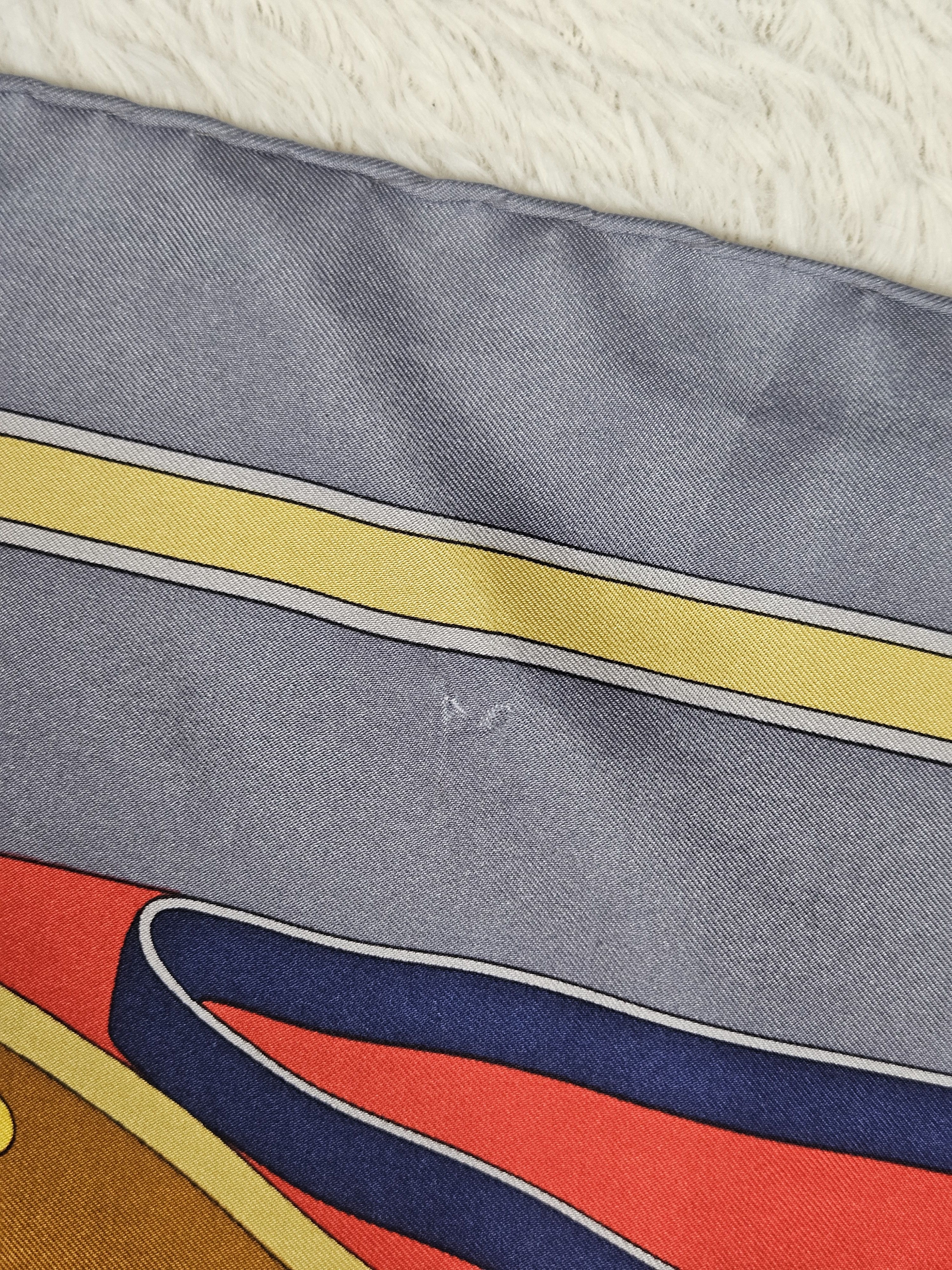 Celine Celine Paris Carriage Silk Scarf Size ONE SIZE - 5 Thumbnail