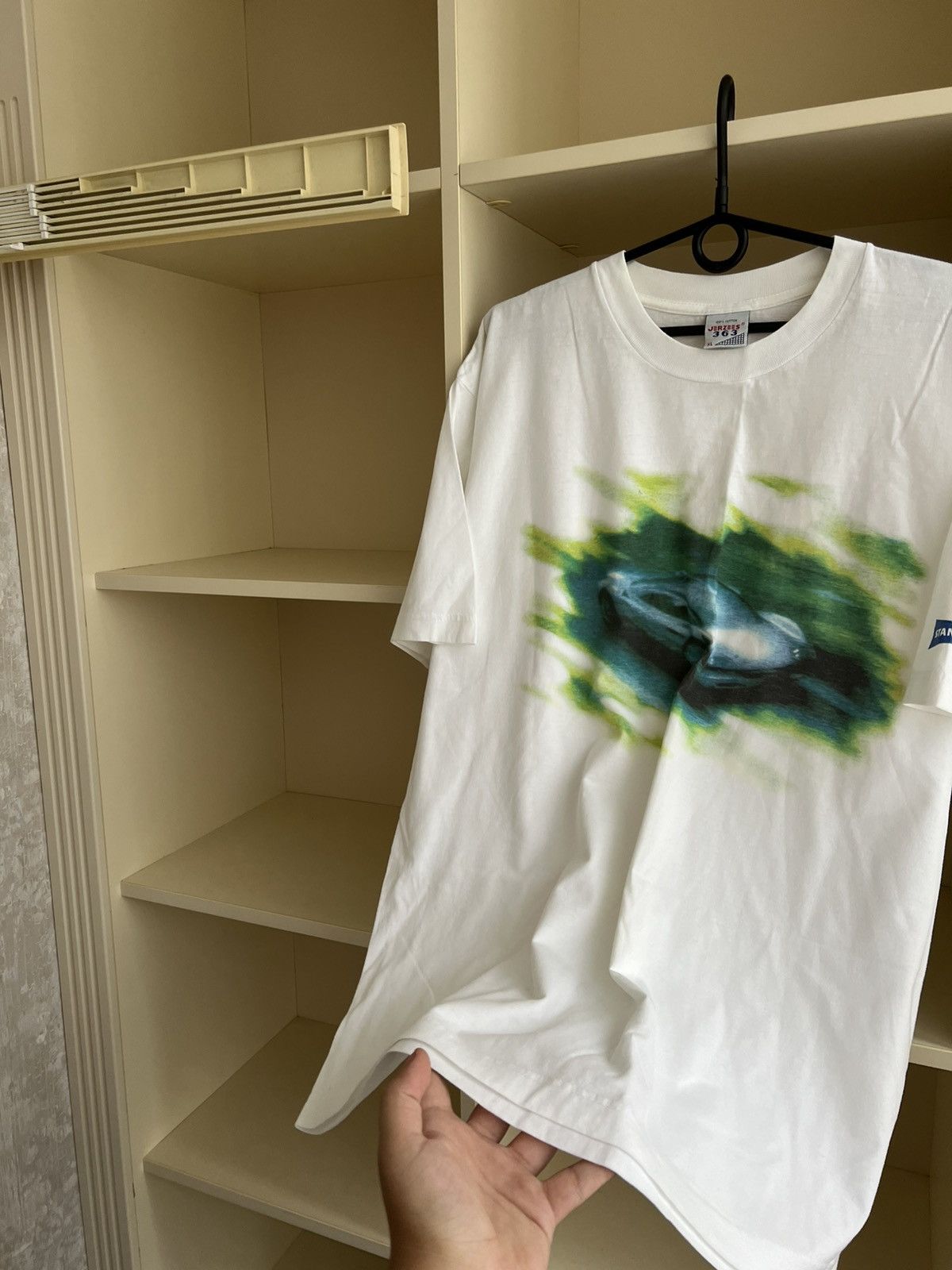 Vintage Vintage 90s Racing Car Graphic Tee T-Shirt Standox Size XL Size US XL / EU 56 / 4 - 11 Thumbnail