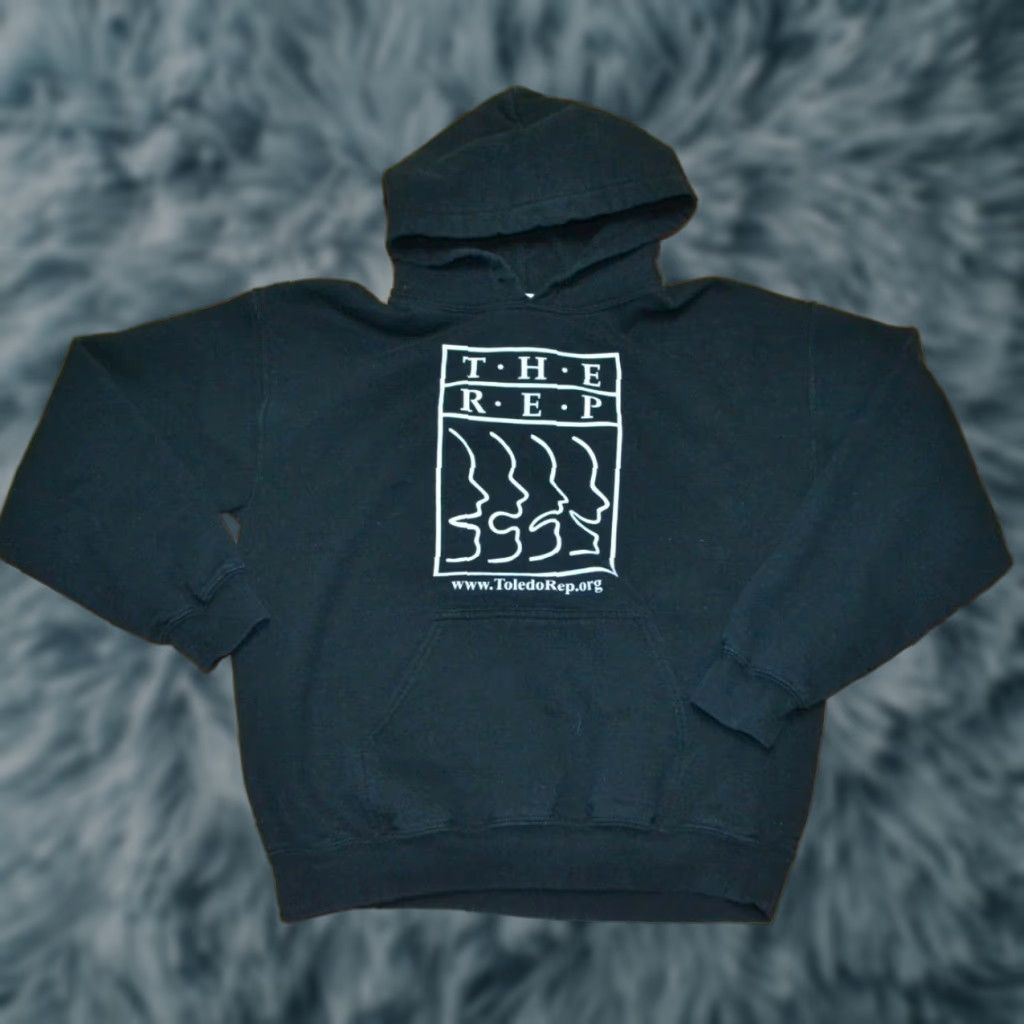 Gildan VINTAGE The Toledo Repertoire Theatre Rep Logo Hoodie Sweatshirt Adult Medium OH Nice Size US M / EU 48-50 / 2 - 1 Thumbnail