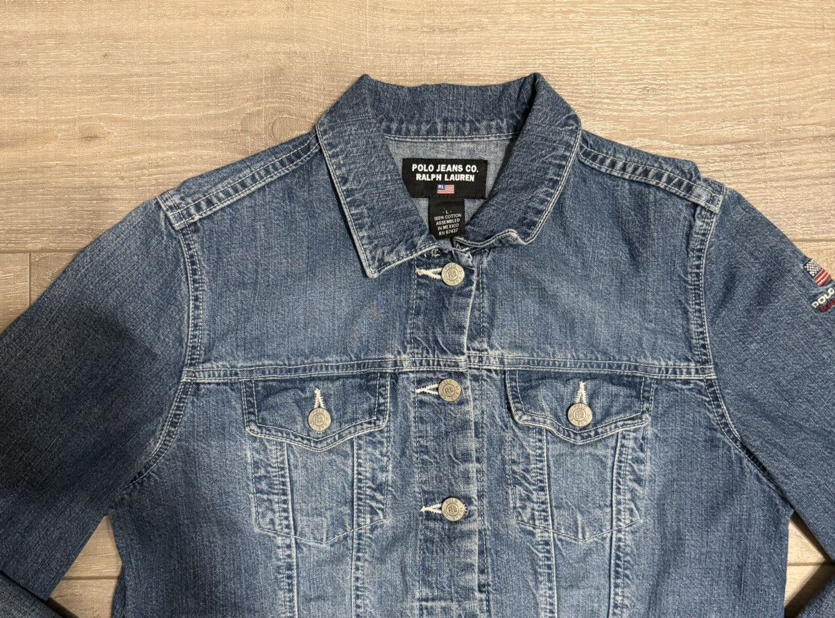 Polo Ralph Lauren Denim Polo Jeans Co. Jacket Size L / US 10 / IT 46 - 2 Thumbnail
