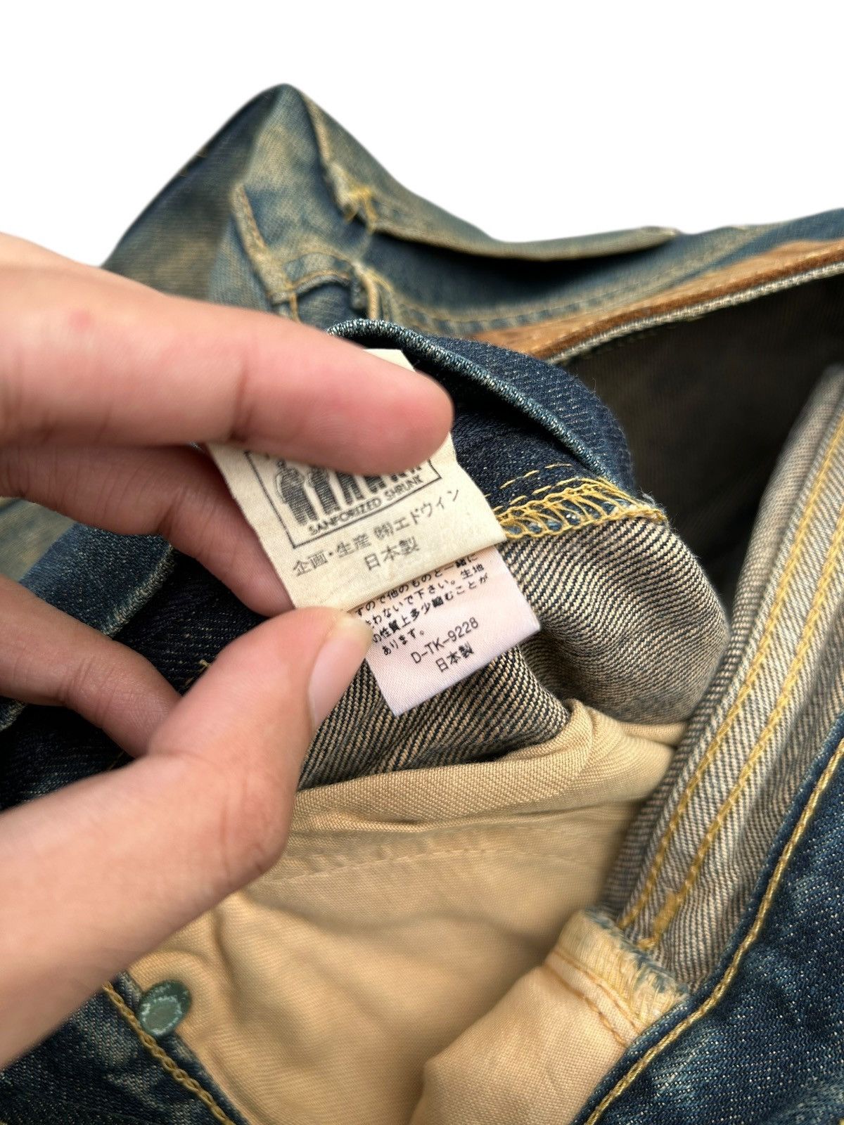 Japanese Brand × Kapital × Vintage Rusty Lee Selvedge Baggy Distressed Vintage Denim Jeans Size US 30 / EU 46 - 18 Thumbnail