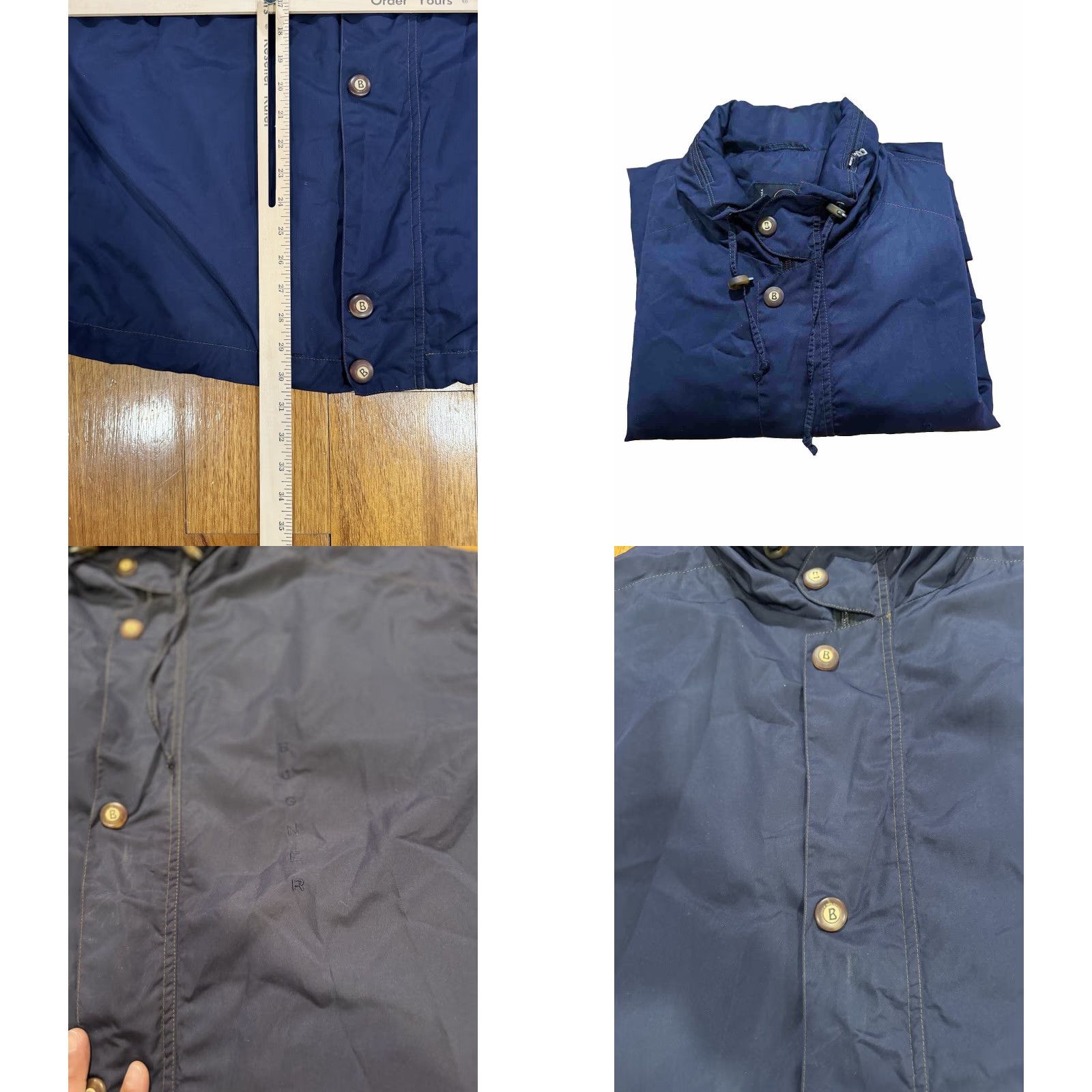 Bogner VINTAGE Bogner Jacket Windbreaker Ski Nylon Down Blue 46 Made In USA Zipper Puffer RiRi Logo Lined Oversized Mens WomenS Size US S / EU 44-46 / 1 - 9 Thumbnail
