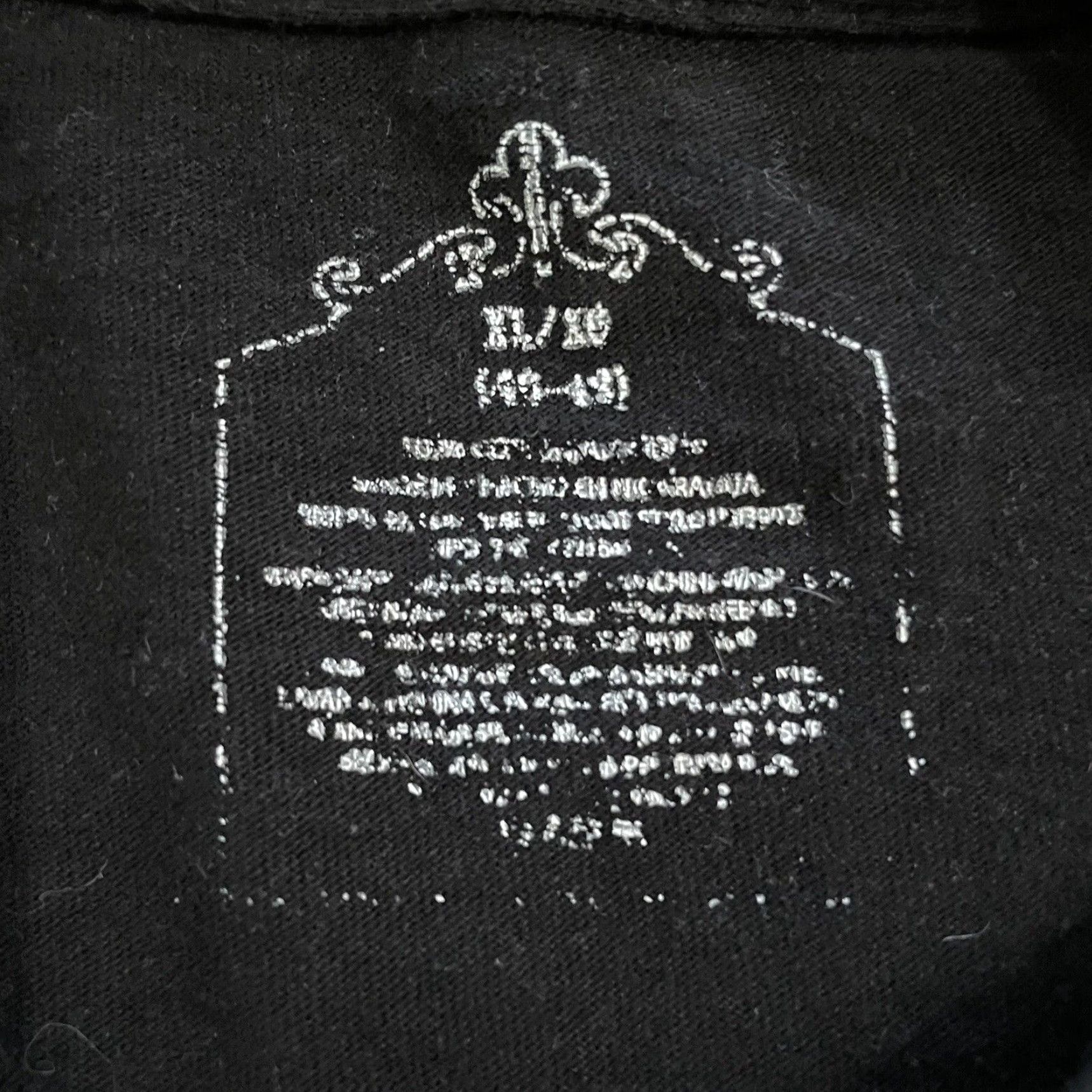 Vintage VINTAGE Halloween Black Graphic T-Shirt Men's XL Glow In The Dark Holiday Costume Size US XL / EU 56 / 4 - 4 Thumbnail