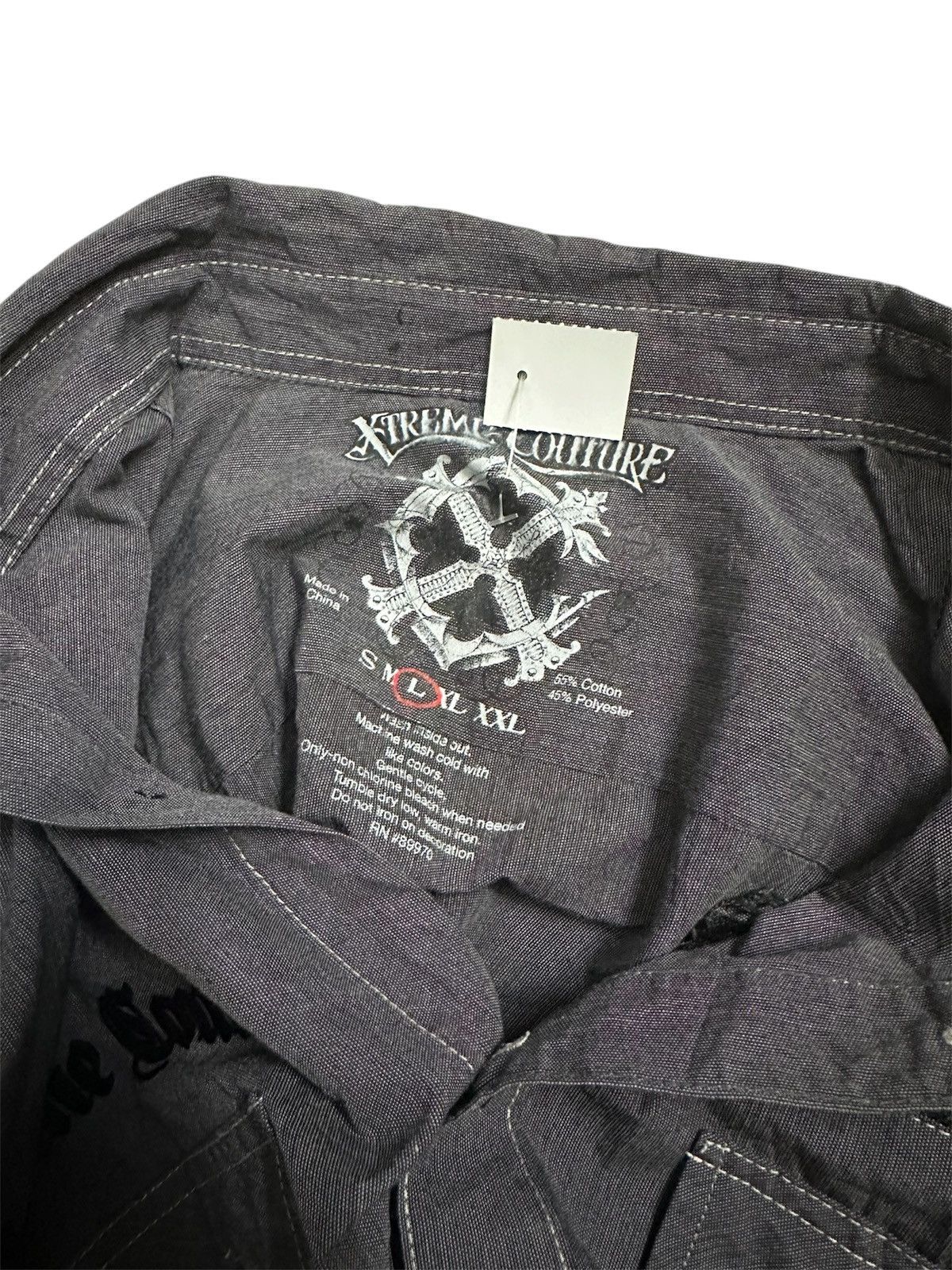 KMRii 2000 Extreme Couture Affliction Jnco Goa Lgb Y2K Style Shirt Size US L / EU 52-54 / 3 - 6 Thumbnail