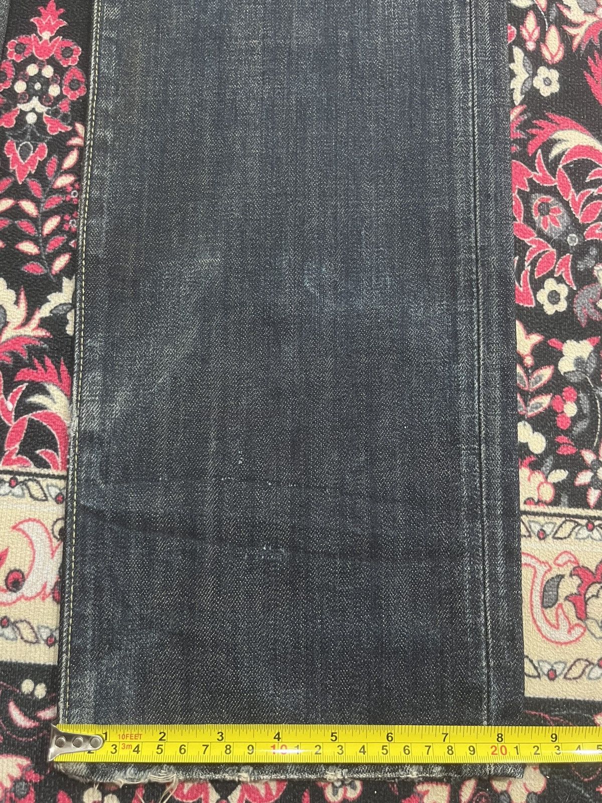 Undercover × Uniqlo Vintage Japanese Uniqlo Dark Blue Faded Washed Whisker Jeans Size US 32 / EU 48 - 16 Thumbnail