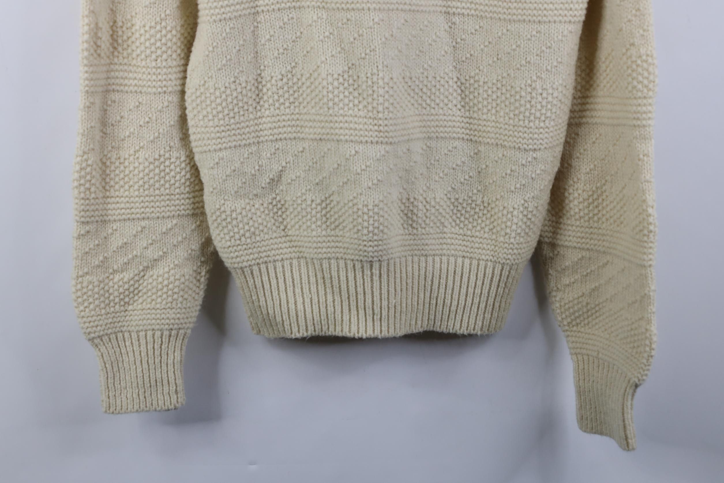 Vintage Vintage 90s Streetwear Ribbed Knit Crewneck Sweater USA Size US M / EU 48-50 / 2 - 3 Thumbnail