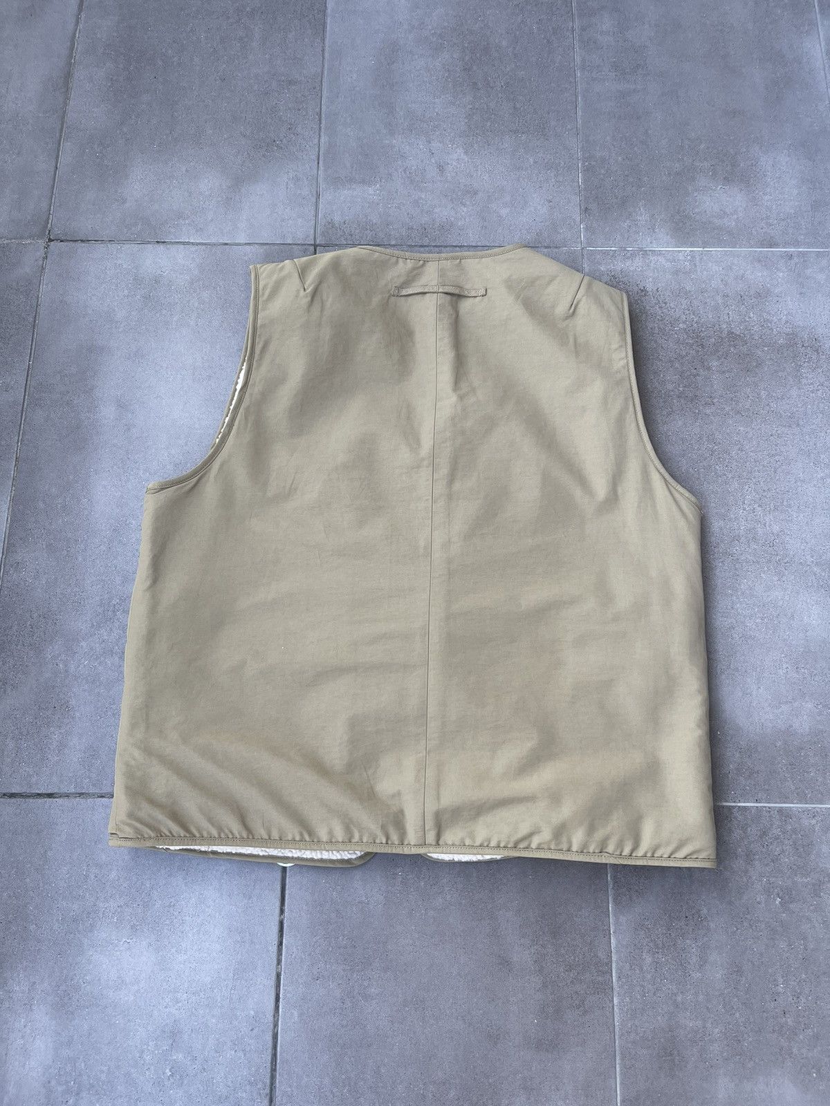 Allsaints !DS! SS23 Allsaints Vibo Reversible Technical Beige Vest Size US M / EU 48-50 / 2 - 13 Thumbnail