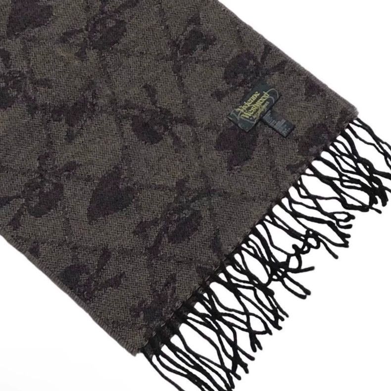Vivienne Westwood Vivienne Westwood Love Skull Wool Double Face Scarf Size ONE SIZE - 3 Thumbnail