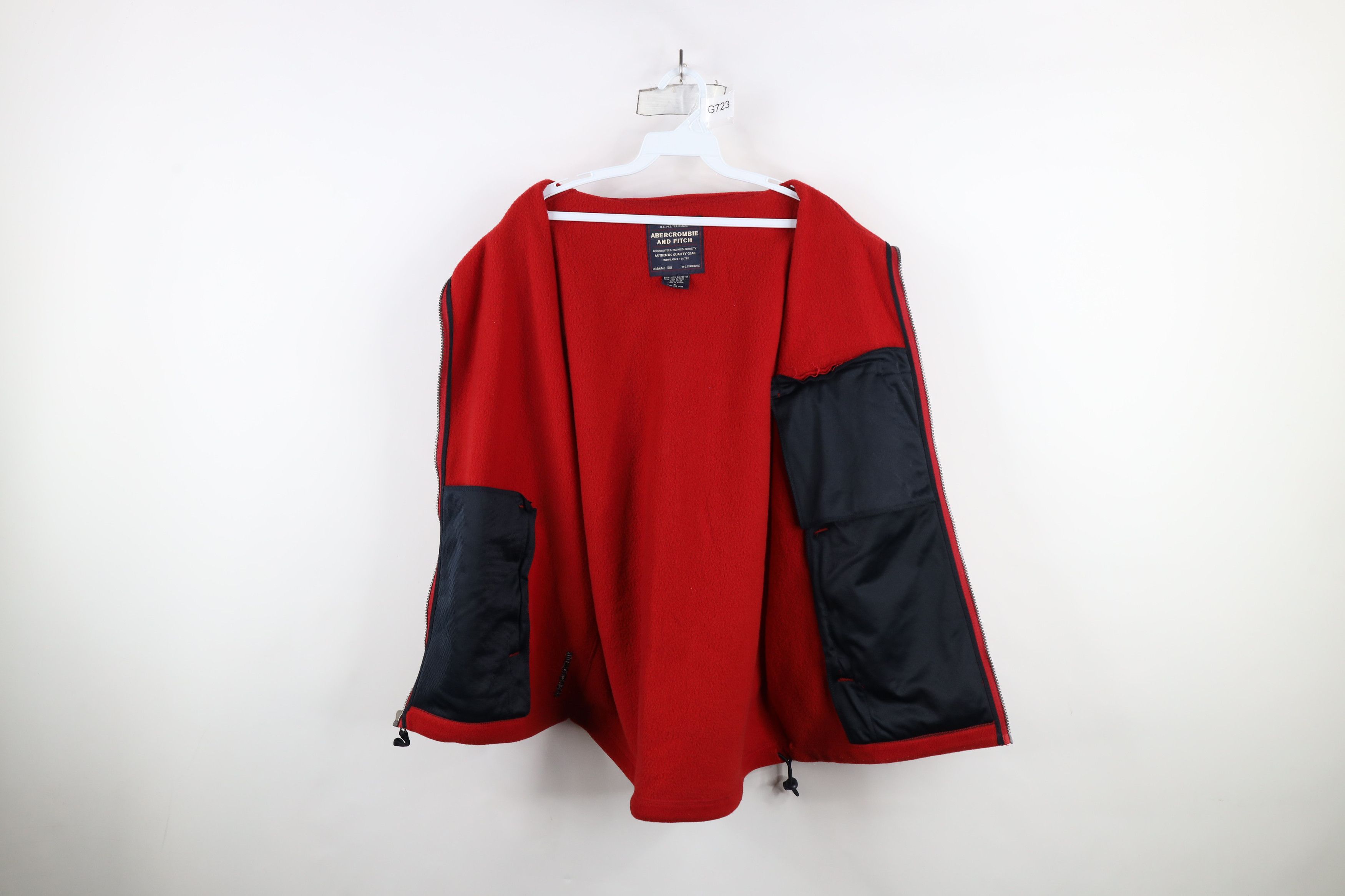 Abercrombie & Fitch × Vintage Vintage 90s Y2K Abercrombie & Fitch Full Zip Vest Jacket Size US XL / EU 56 / 4 - 7 Thumbnail