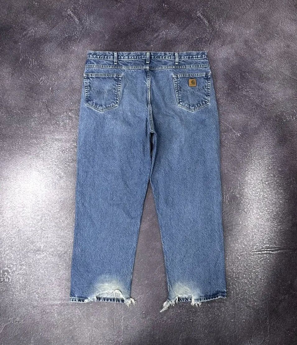 Carhartt Vintage Carhartt USA Distressed Baggy Hype Opium Work Jeans Size US 40 / EU 56 - 1 Thumbnail