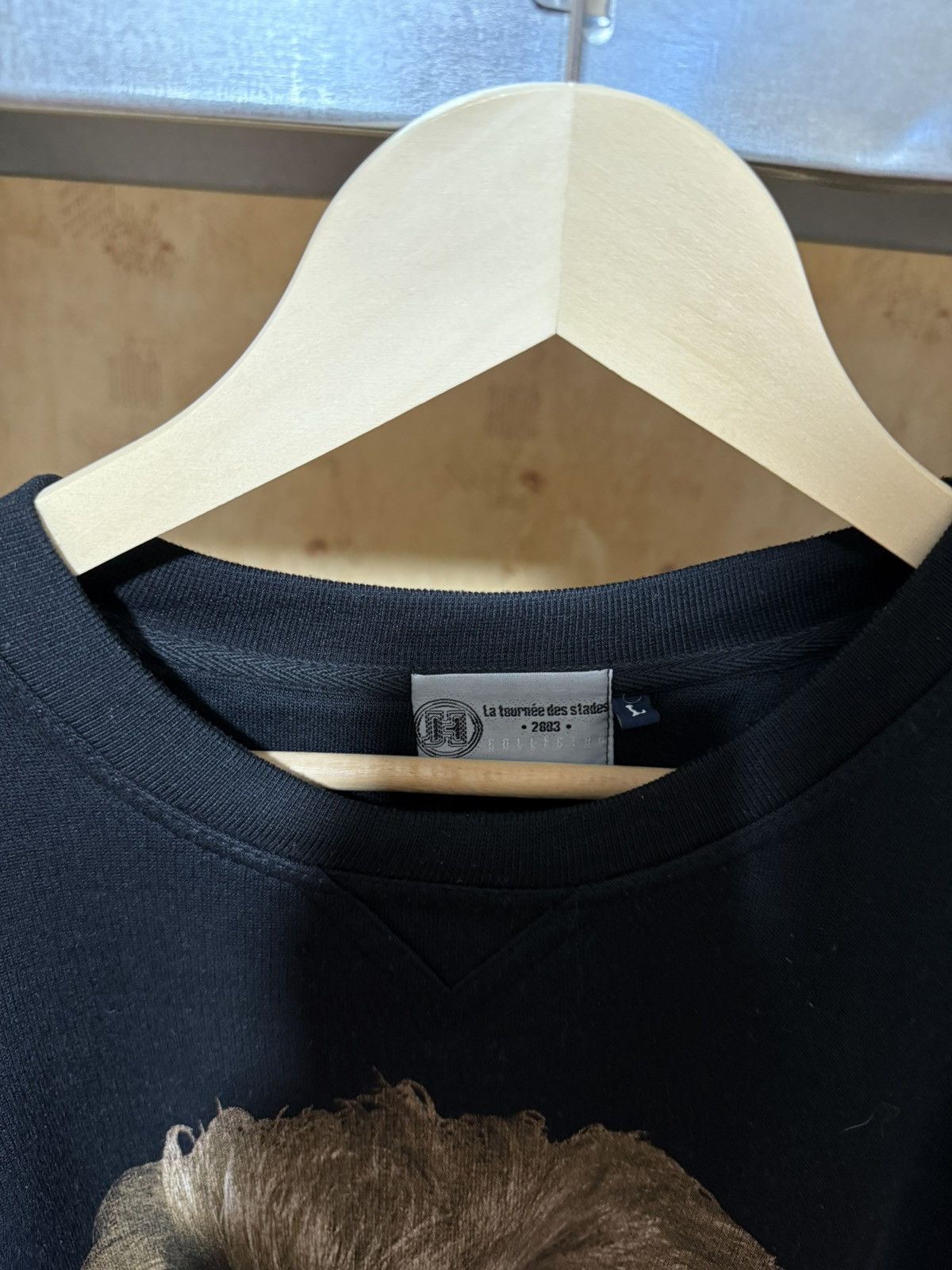 Band Tees × Vintage Vintage 2003 Johny Hallyday Promo Rock Sweatshirt Y2K Hype Size US XL / EU 56 / 4 - 7 Thumbnail