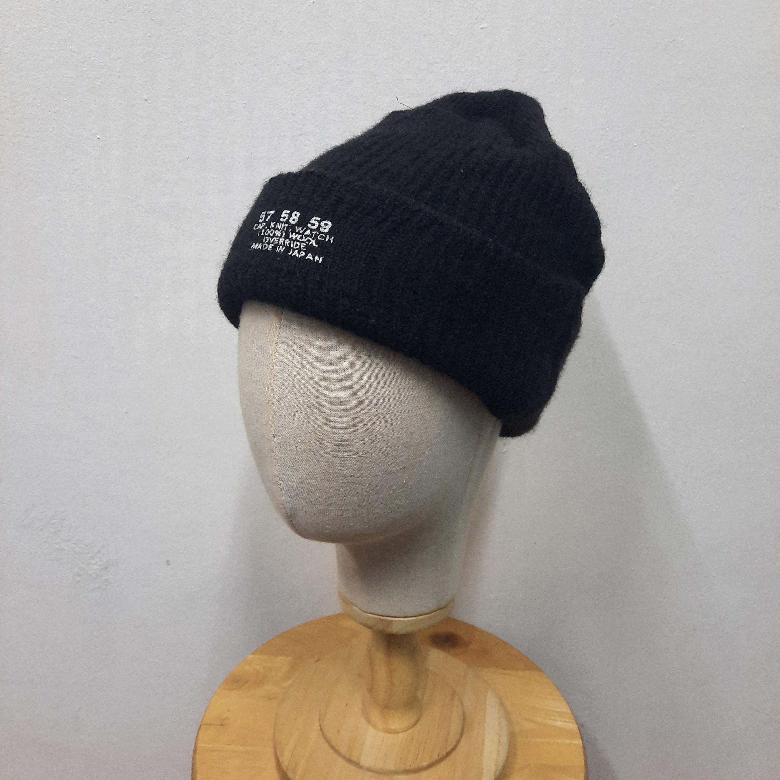 Japanese Brand 💥 Override japan military deparment beanie hat Size ONE SIZE - 2 Thumbnail