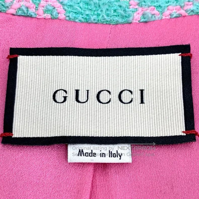 Gucci Gucci Green logo jacquard full-print cotton round-neck sin Size XS / US 0-2 / IT 36-38 - 5 Thumbnail