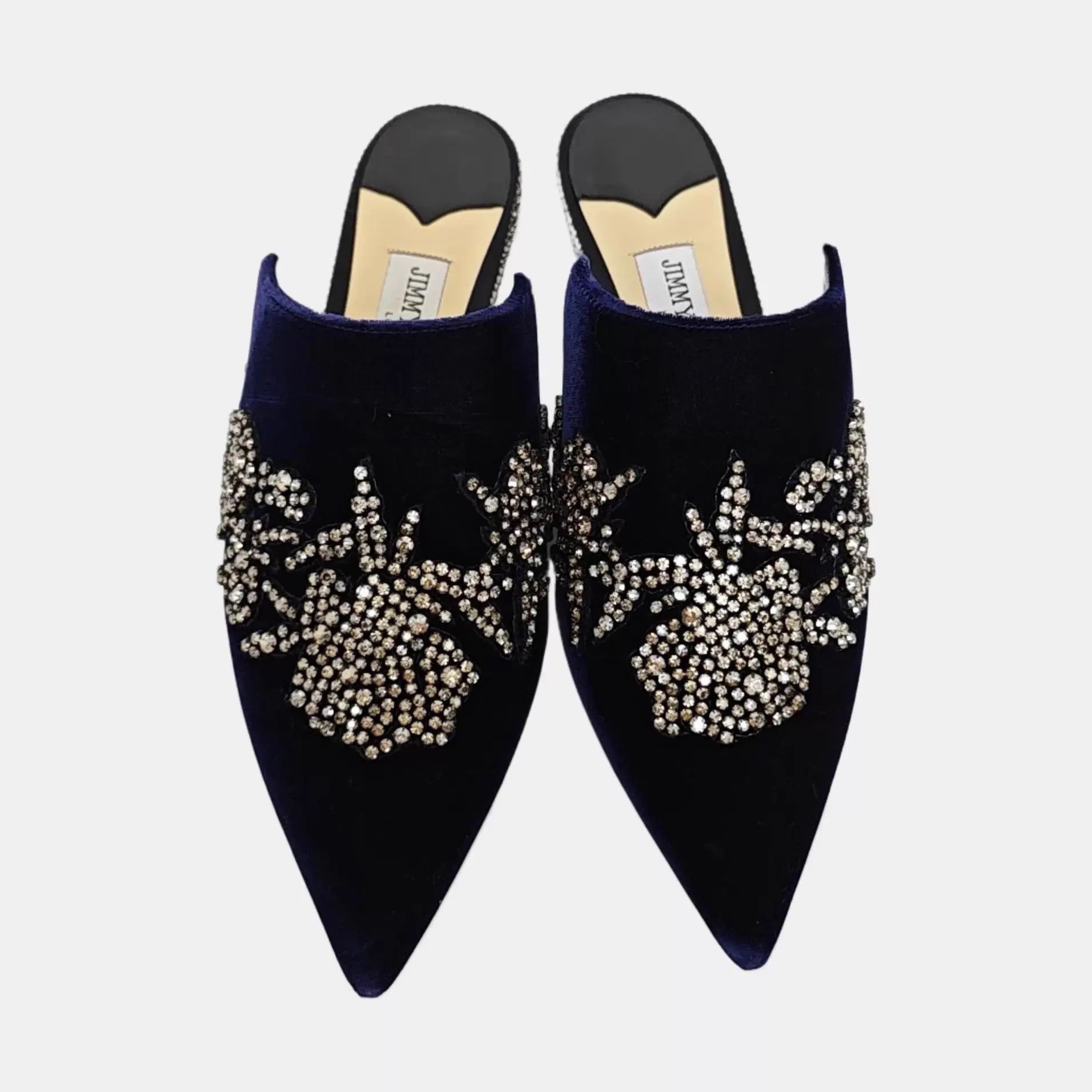 Jimmy Choo Authentic Jimmy Choo Diamante Slides Size 37 Size US 6.5 / IT 36.5 - 1 Thumbnail