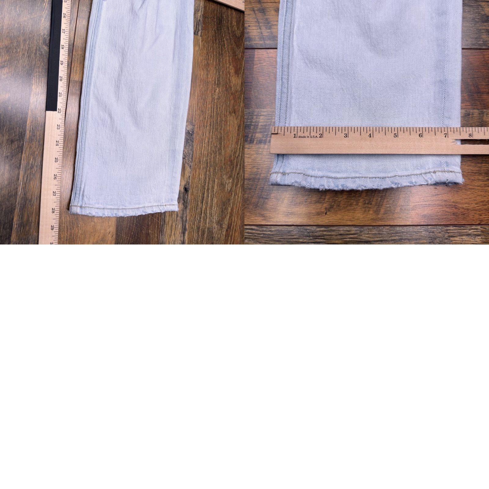 Silver Jeans Co. Silver 90s Boyfriend Jeans Womens 32x27 High Rise Distressed Jeans 90s Womens Blue Cotton Blend Denim Casual Classic Jeans Size 24" / US 00 / IT 34 - 9 Thumbnail