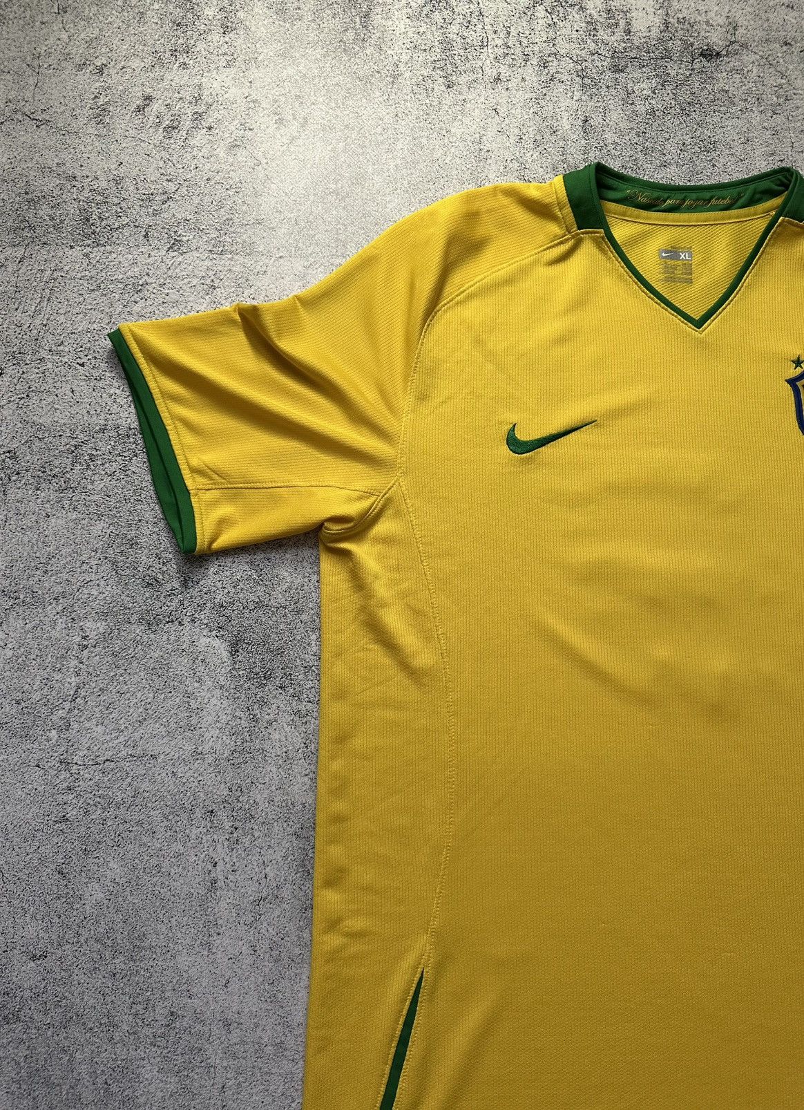 Nike Vintage Nike CBF Mertenz Jersey Brazil Size US XL / EU 56 / 4 - 3 Thumbnail