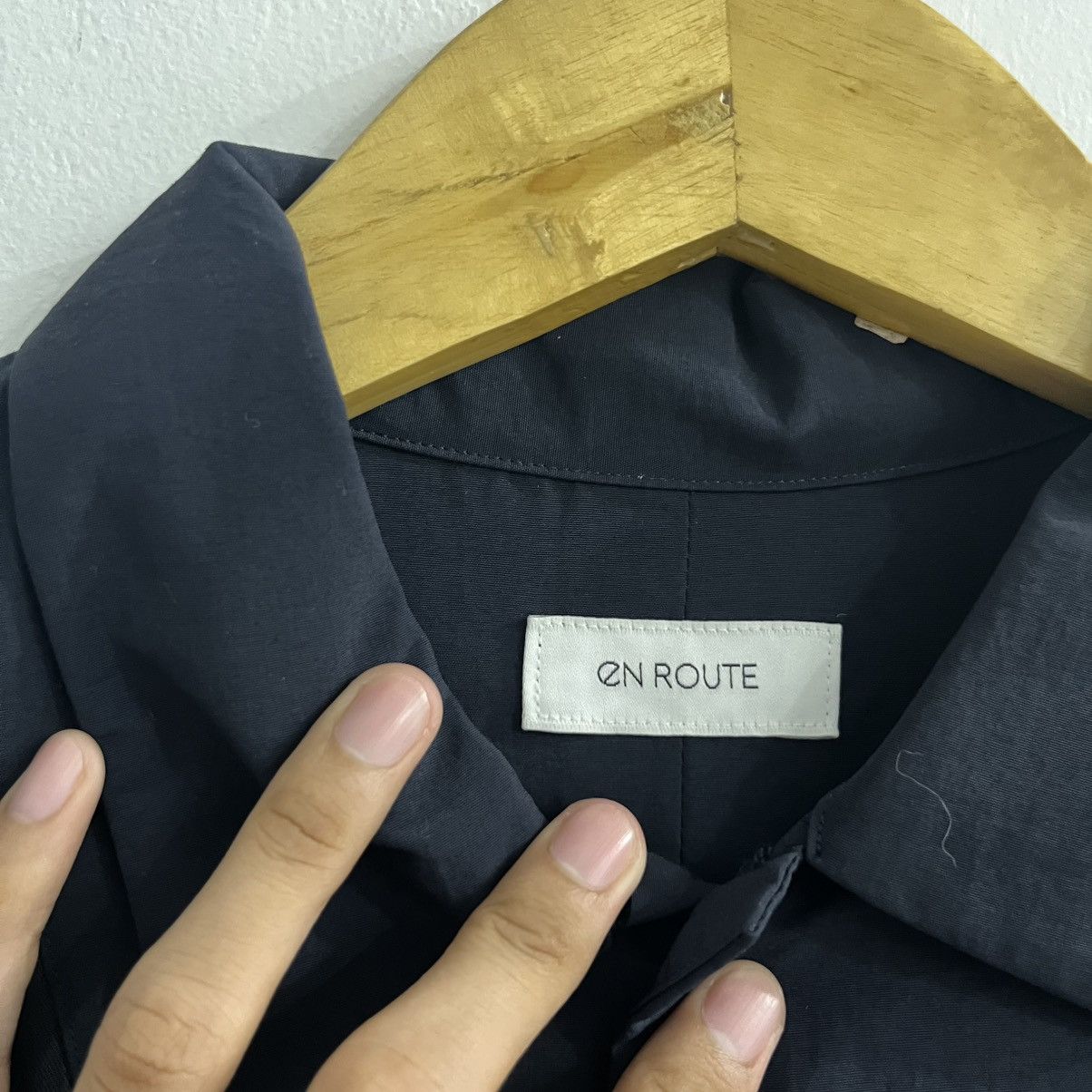 Issey Miyake En Route - Layered Ls Button Up Shirt Size US L / EU 52-54 / 3 - 7 Thumbnail