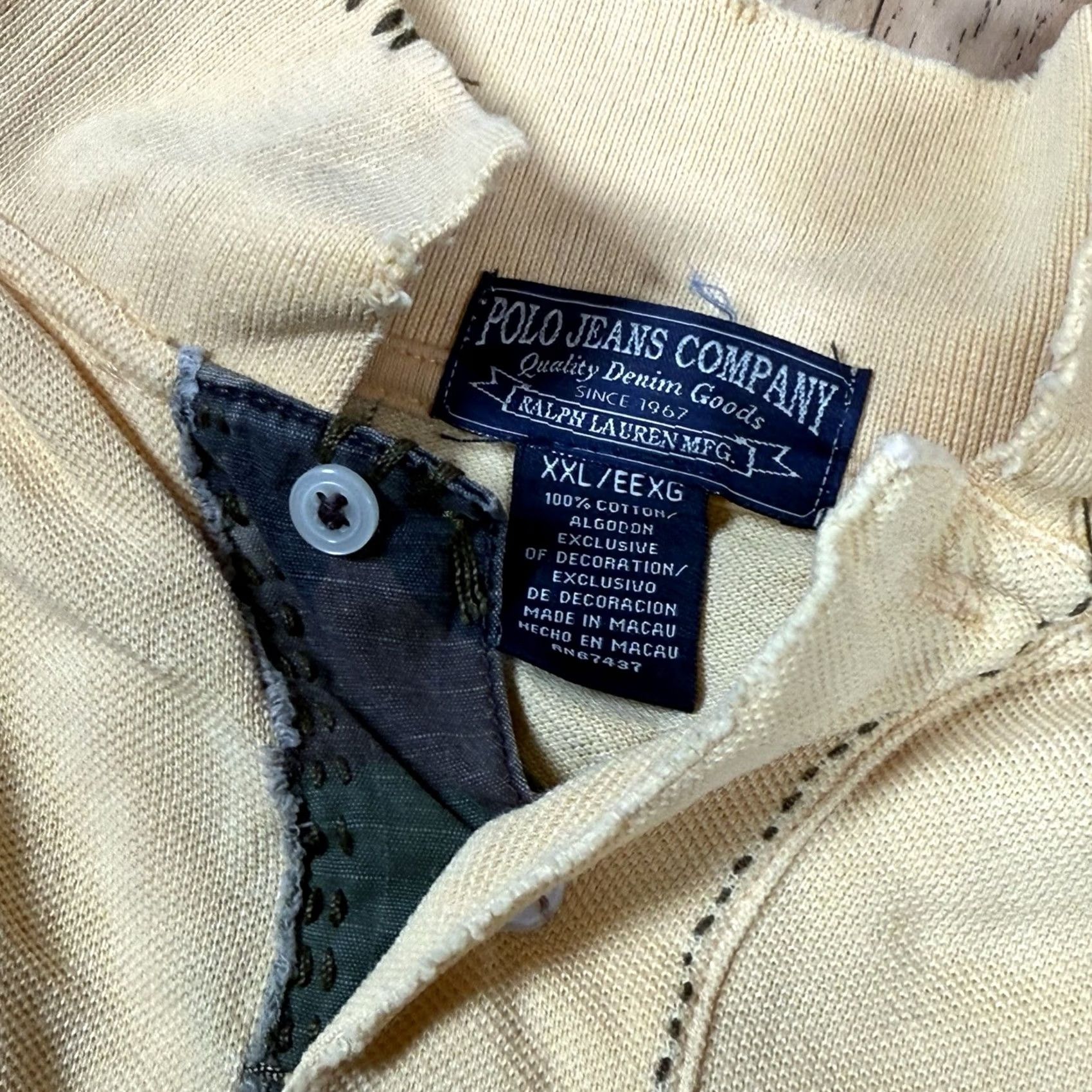Ralph Lauren VINTAGE Ralph Lauren Shirt Mens XXL Camo Dog Crown Size US XXL / EU 58 / 5 - 4 Thumbnail