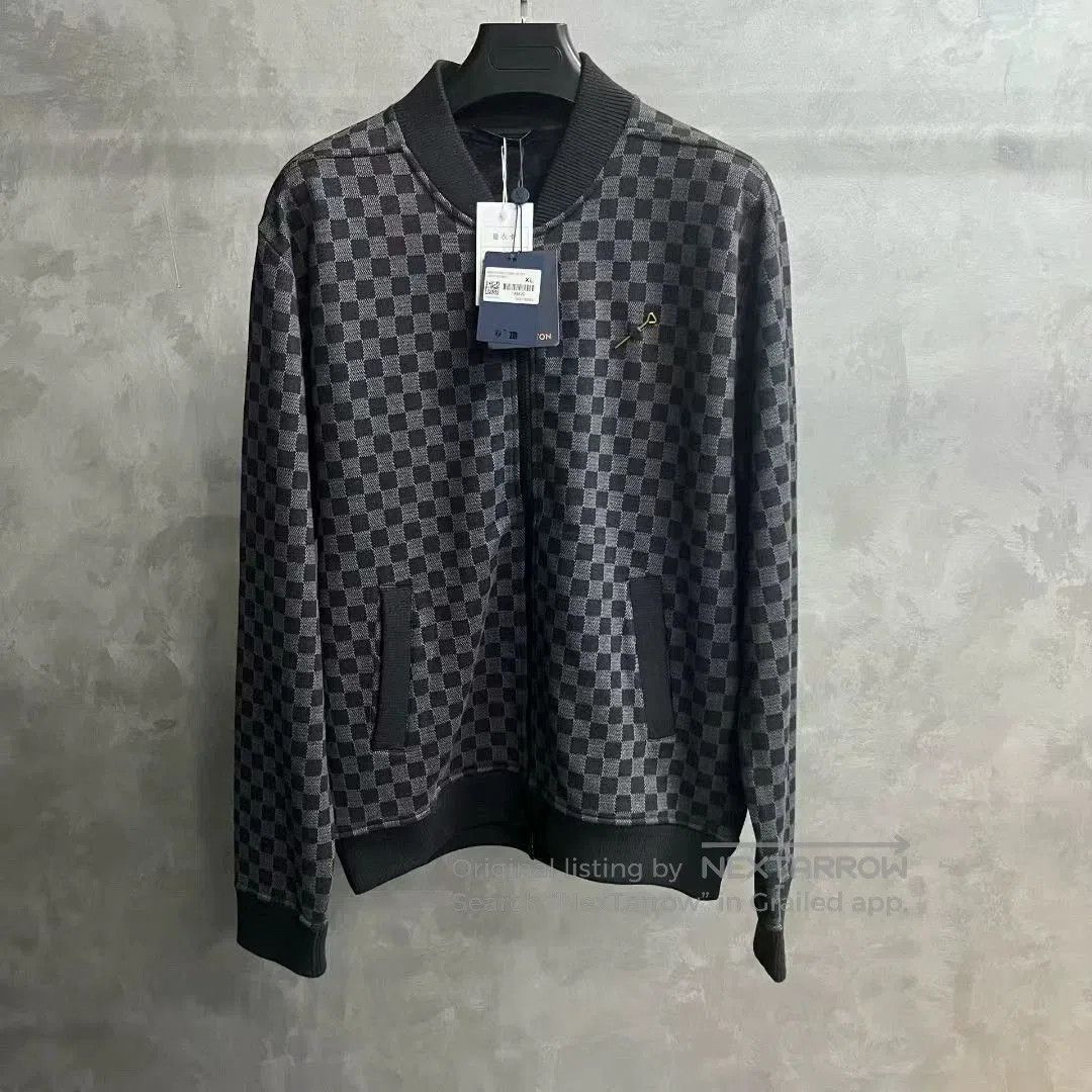 Louis Vuitton louis vuitton gray checkered casual jacket. Size US XL / EU 56 / 4 - 1 Thumbnail