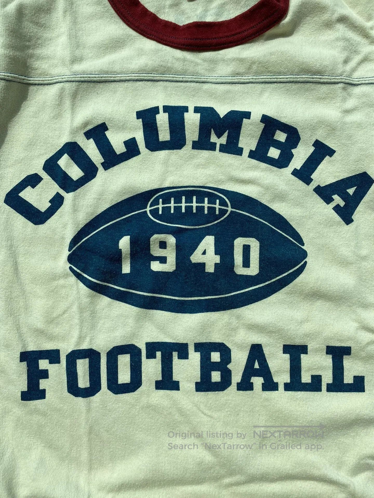 Freewheelers columbia football vintage long sleeve shirt. Size US S / EU 44-46 / 1 - 2 Thumbnail