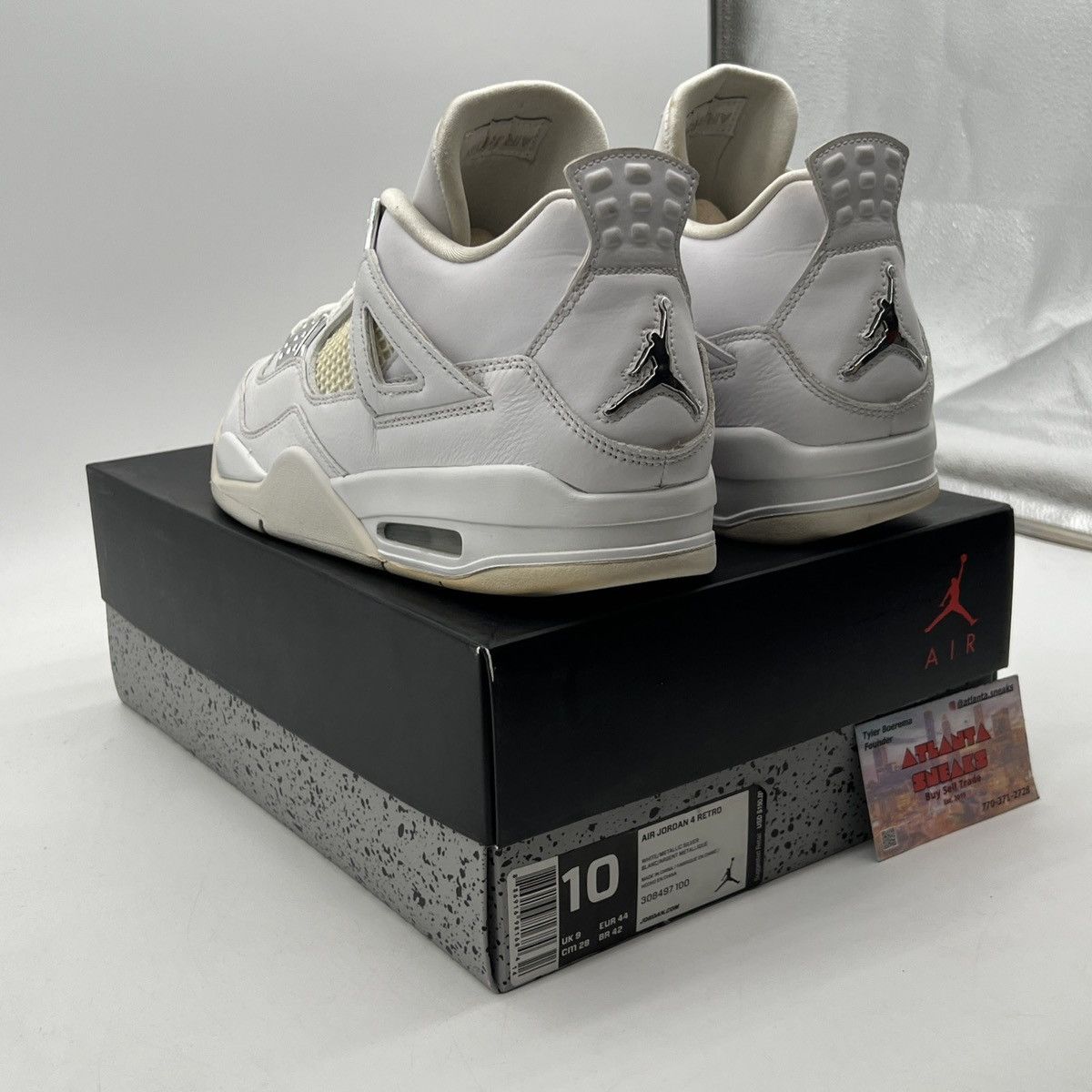 Jordan Brand Air Jordan 4 pure money Size US 10 / EU 43 - 4 Thumbnail