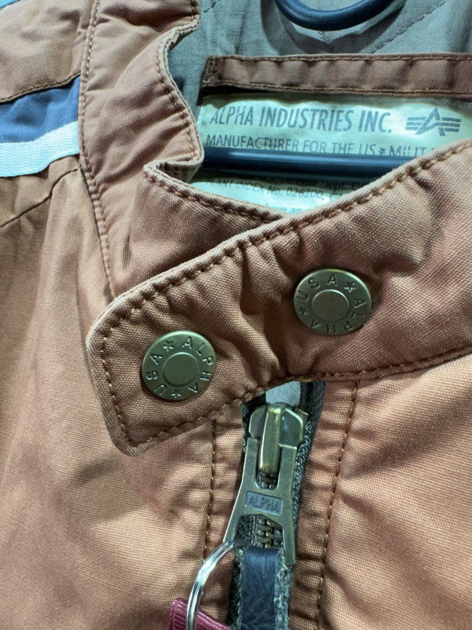 Alpha Industries Breitling Sturgis Bomber Vintag Rare Jacket