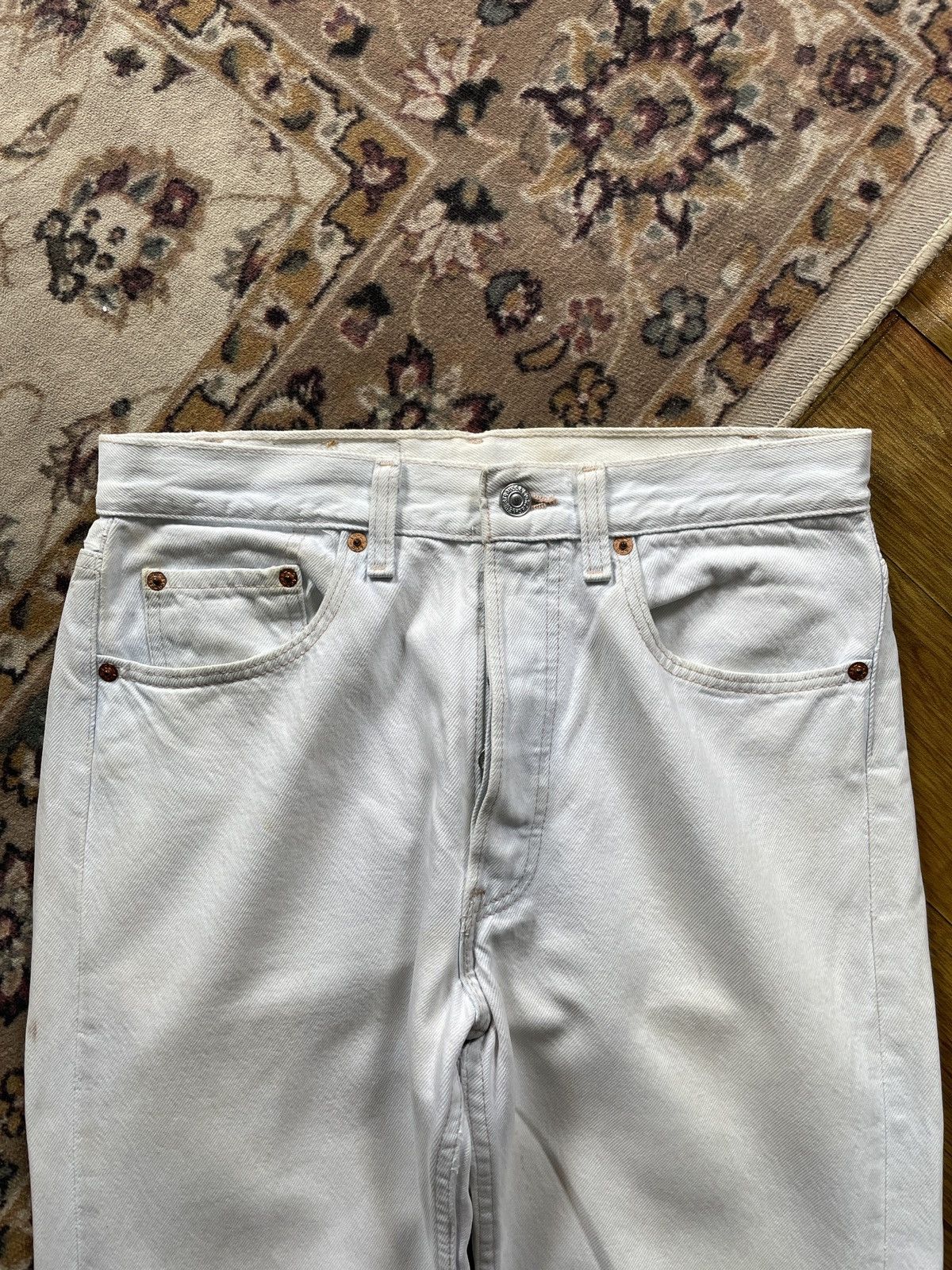 Levi's × Levi's Vintage Clothing × Vintage Vintage Levis 501 100% Cotton Button 520 Size US 30 / EU 46 - 5 Thumbnail