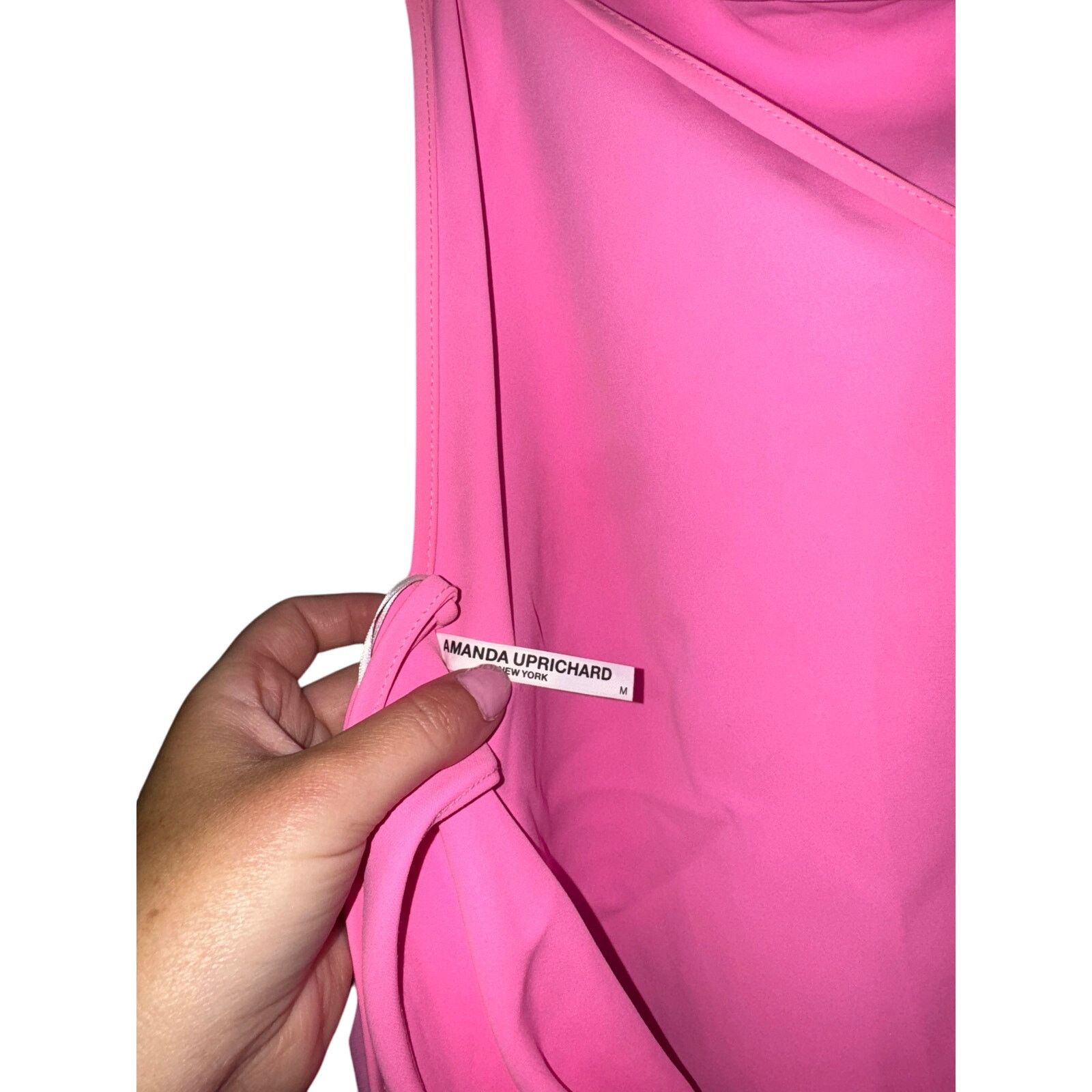 Amanda Uprichard Amanda Uprichard Janet Gown - Shocking Pink - Size M Size M / US 6-8 / IT 42-44 - 7 Thumbnail