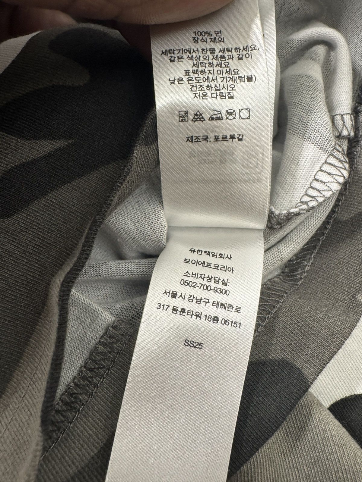 Supreme Small Box L/S Tee Snow Camo - www.rajagirimanappuram.com