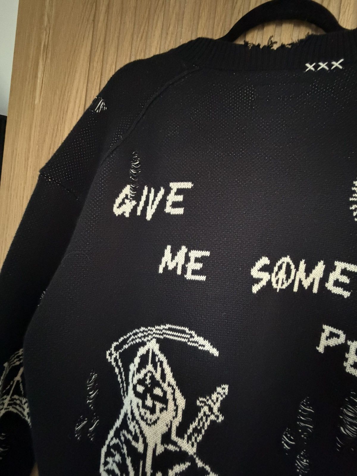 Allsaints ALLSAINTS Give me Some peace Caledon Oversized Cardigan - M Size US M / EU 48-50 / 2 - 8 Thumbnail