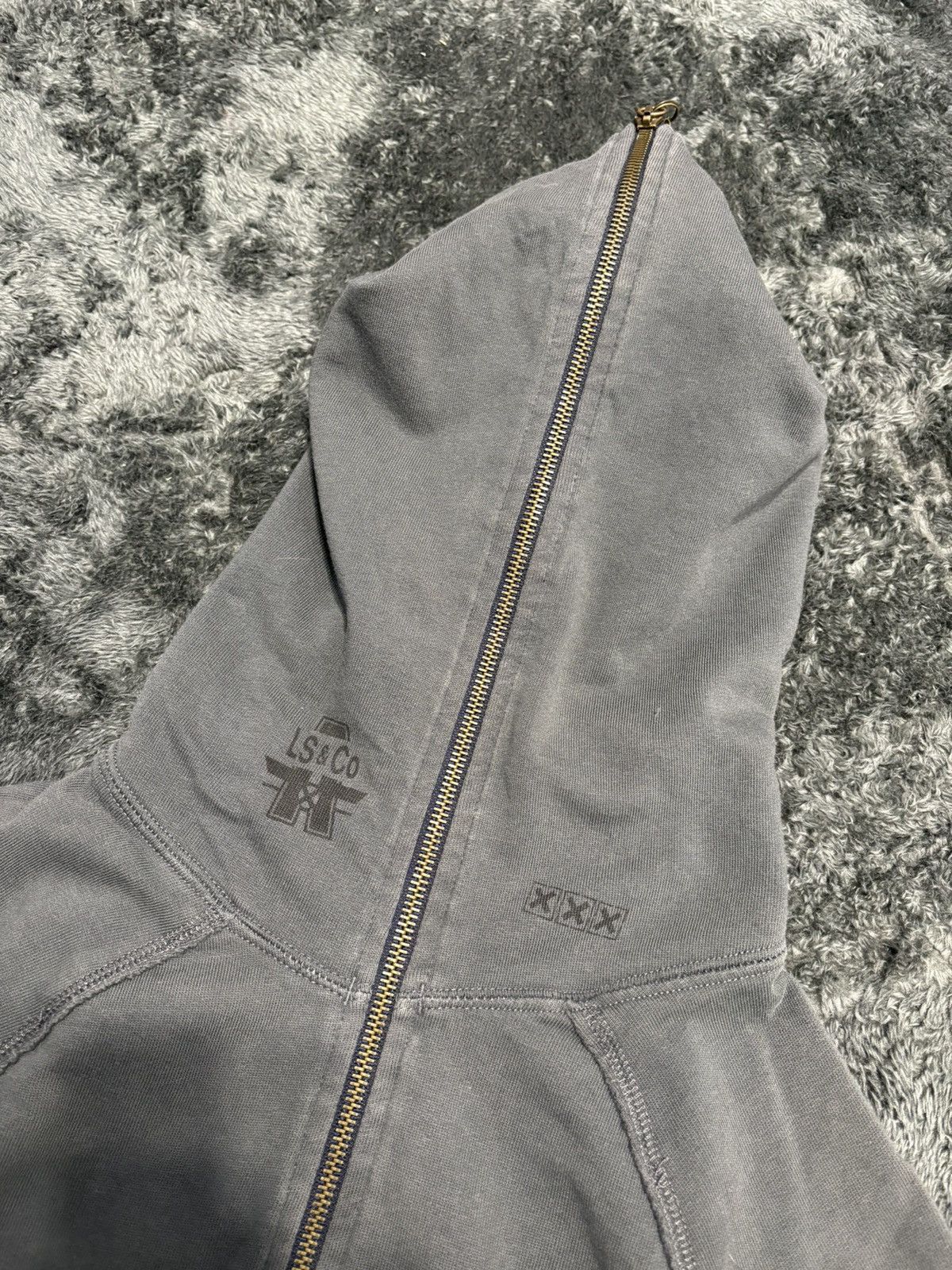 Levi's Vintage Clothing Vintage Levis Full Zip Y2K Grey Japanese Hoodie Size US M / EU 48-50 / 2 - 6 Thumbnail