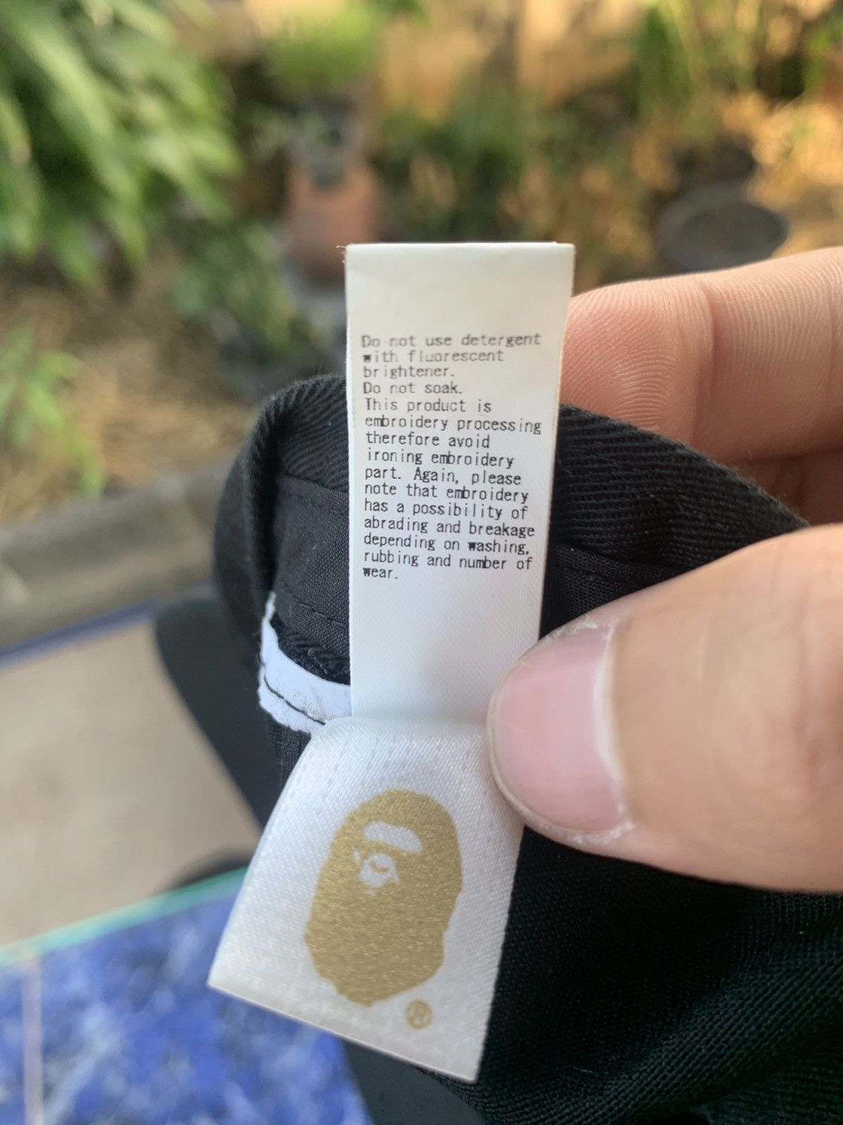 Bape BAPE Ape Head one Point Panel Cap SS22 Size ONE SIZE - 8 Thumbnail