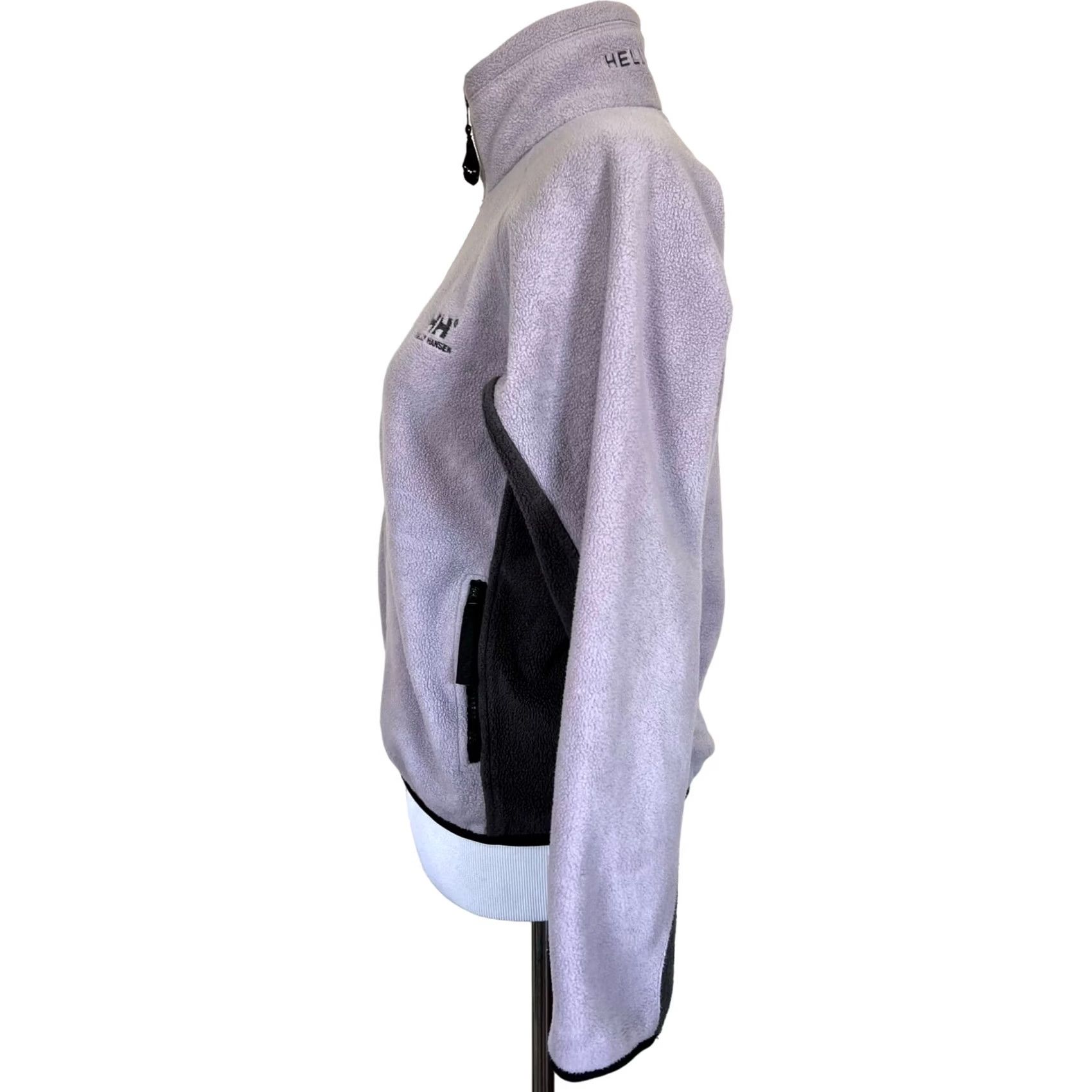 Helly Hansen VINTAGE HELLY HANSEN Women's Fleece Jacket Lavender Light Purple Full Zip XS Size XS / US 0-2 / IT 36-38 - 4 Thumbnail