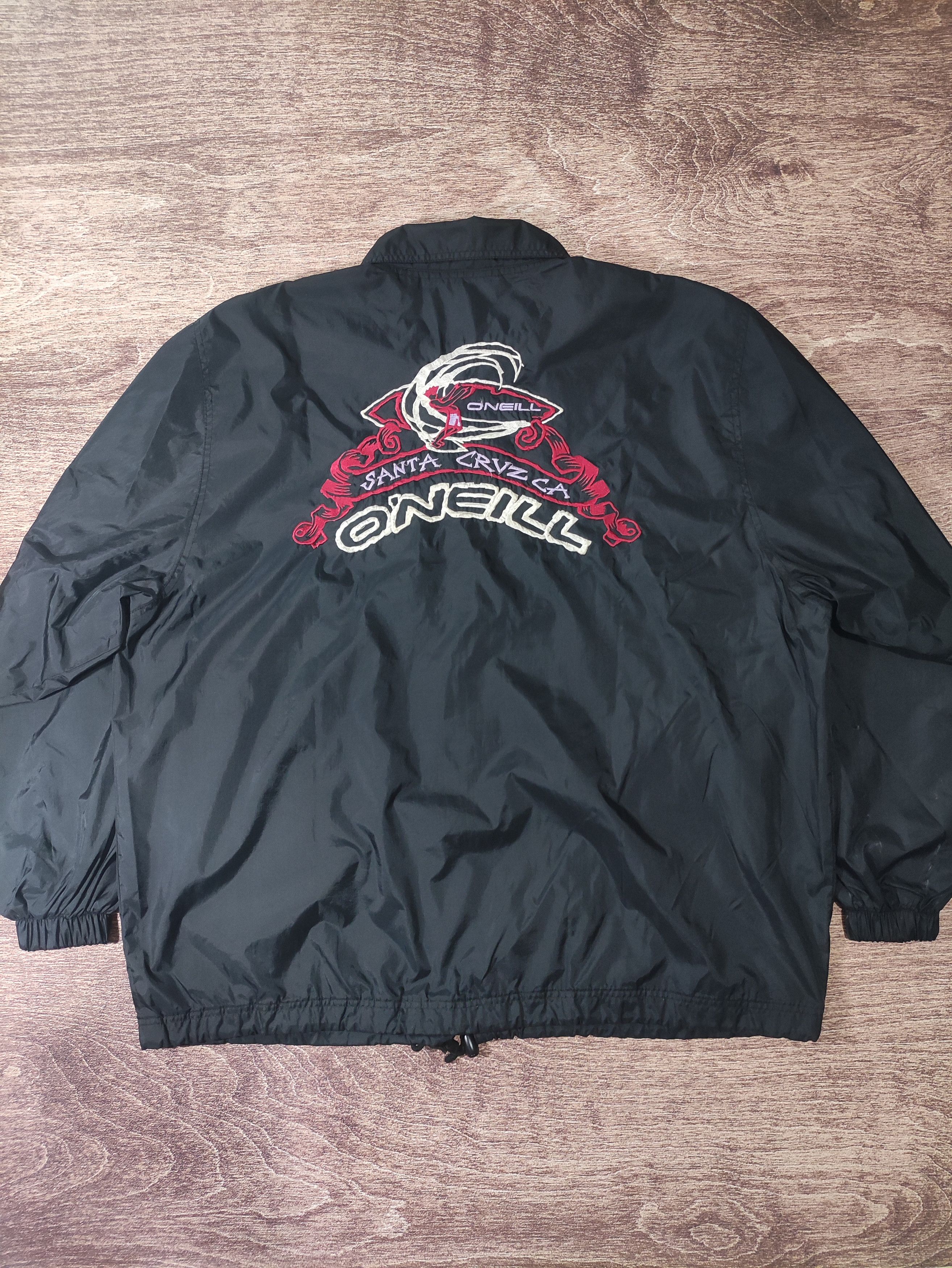 O'Neill ONEILL EMBROIDERED WINDBREAKER NYLON COACH JACKET Size US XL / EU 56 / 4 - 12 Thumbnail