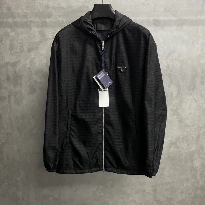 Prada Prada The latest black dark pattern full print pattern logo Size US S / EU 44-46 / 1 - 1 Thumbnail