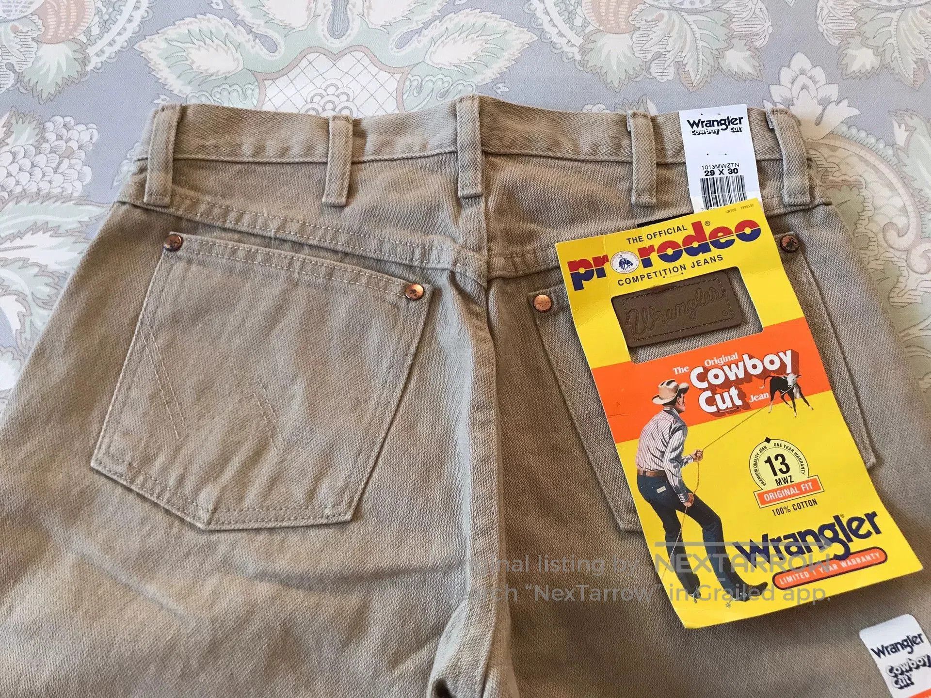 Wrangler Wrangler 13MWZTN Jeans W29L30. Size US 29 - 5 Thumbnail