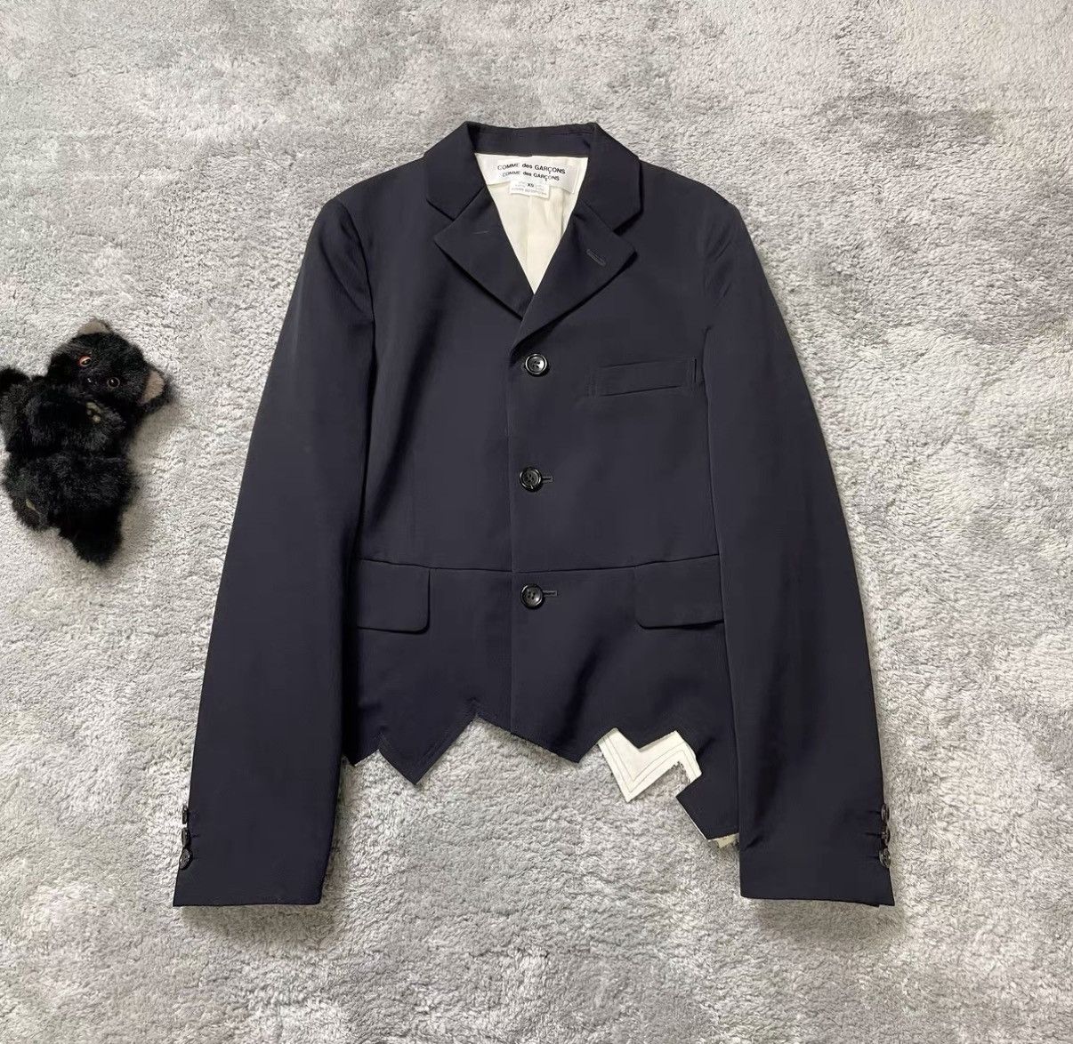 Comme des Garcons Comme des Garçons Jagged Cut Hem Jacket J29 Size US XS / EU 42 / 0 - 1 Thumbnail
