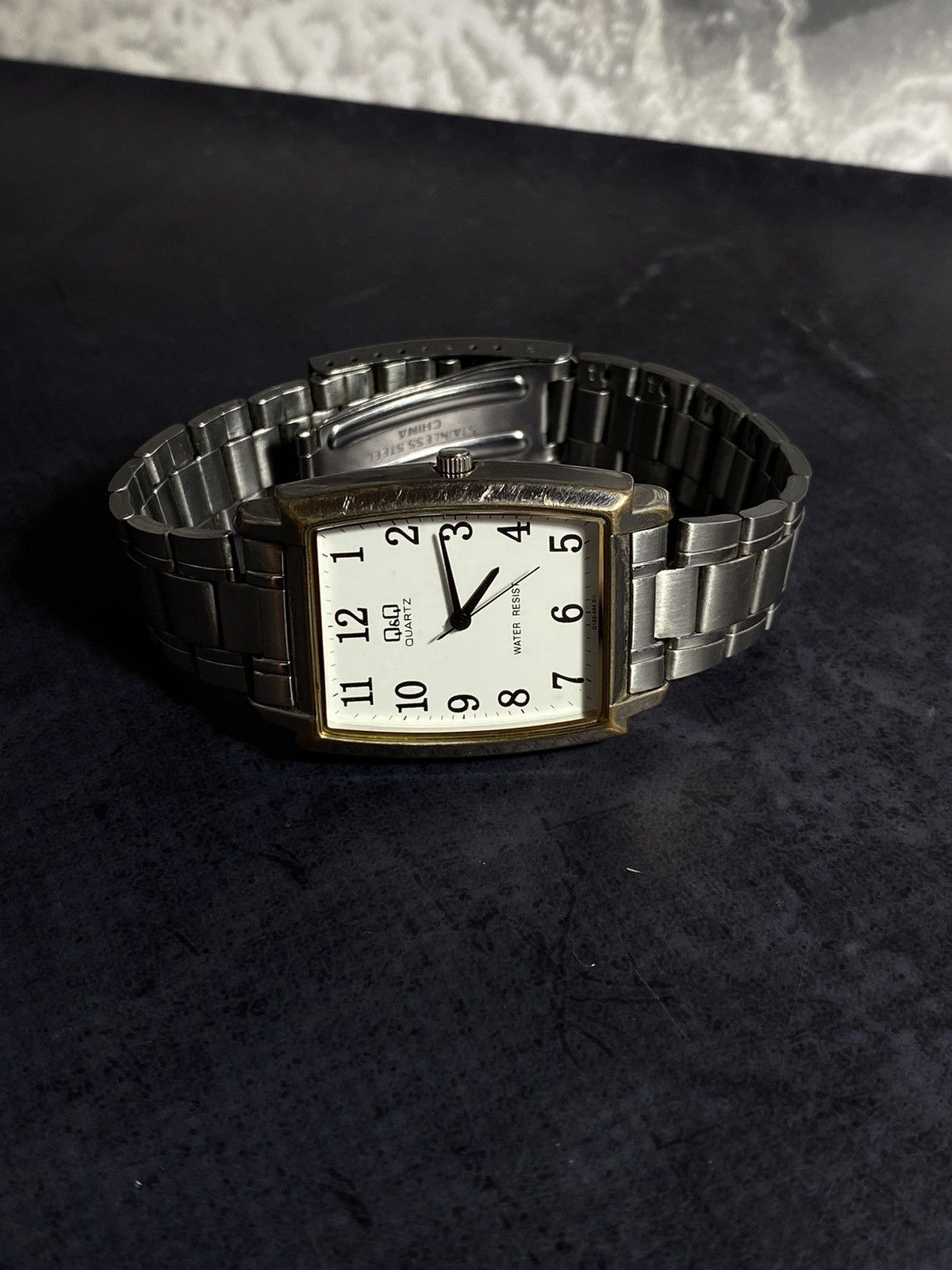 Jewelry Q&Q Quartz Rectangular Watch – Classic Appeal Japanese Brand Size ONE SIZE - 11 Thumbnail