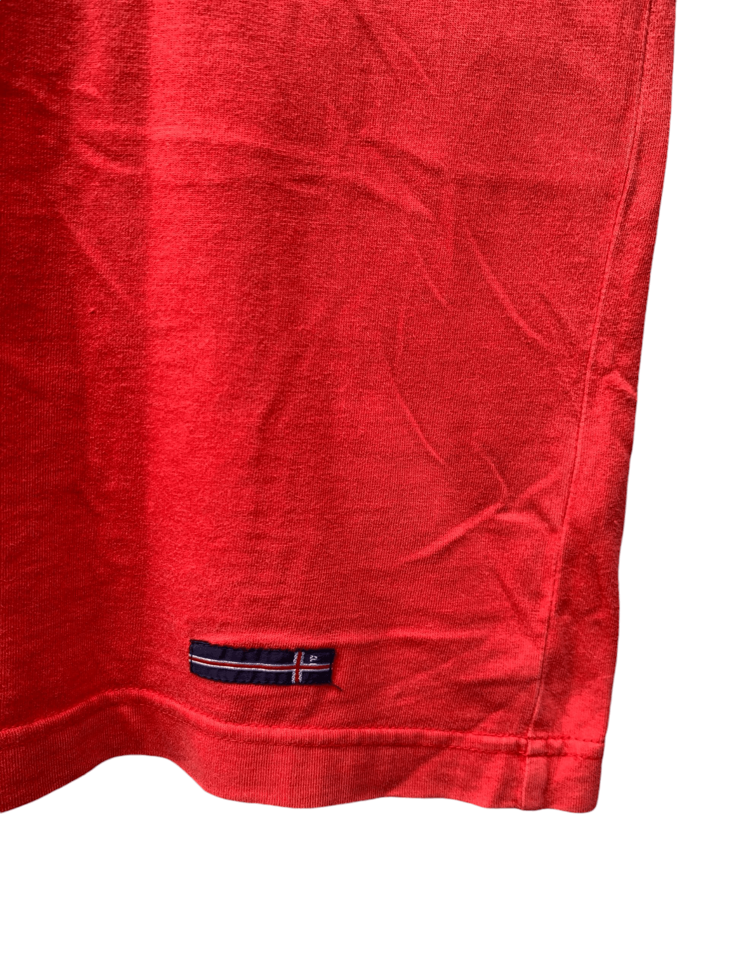 Japanese Brand × PPFM Vintage PPFM Half Button Red Shirt Size US L / EU 52-54 / 3 - 9 Thumbnail