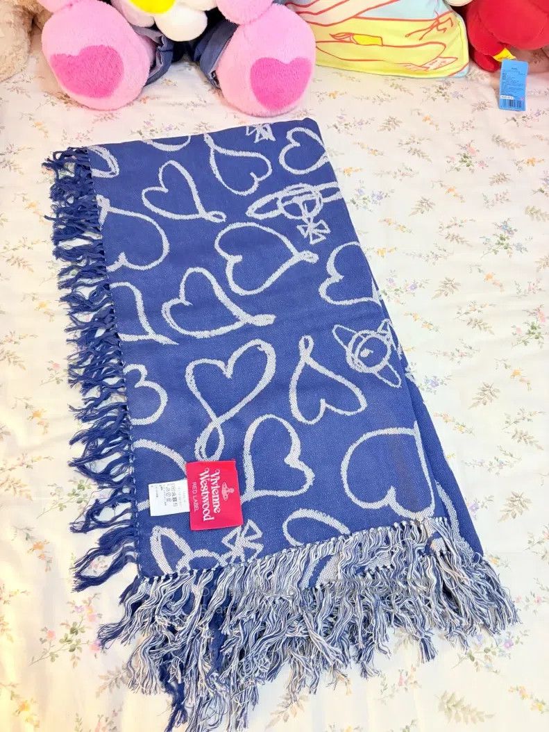 Vivienne Westwood Vivienne Westwood Red Logo Love Scarf Size ONE SIZE - 1 Thumbnail
