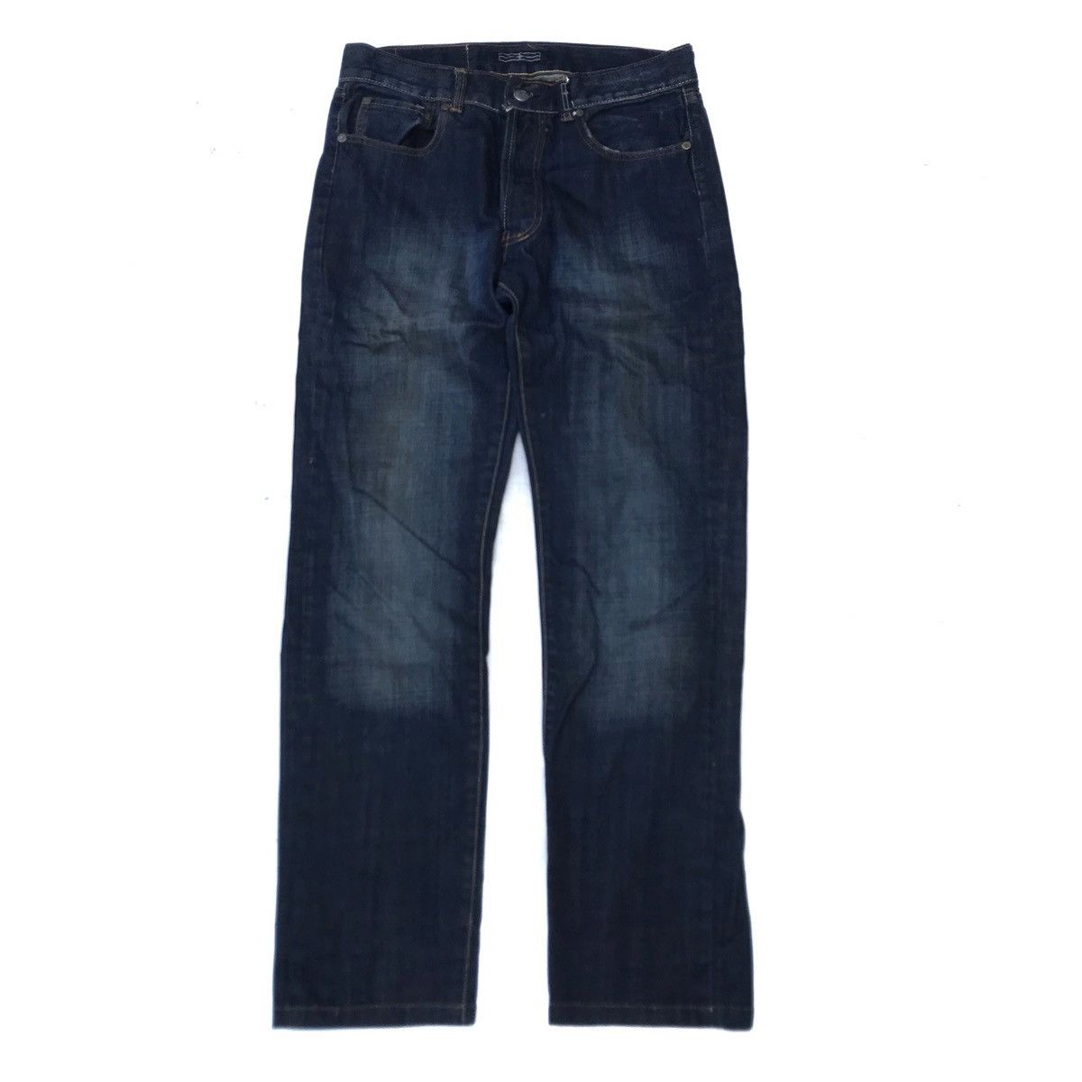 Massimo Osti × Stone Island Vintage Stone Island Denim jeans five pocket STONE ISLAND Size US 30 / EU 46 - 7 Thumbnail
