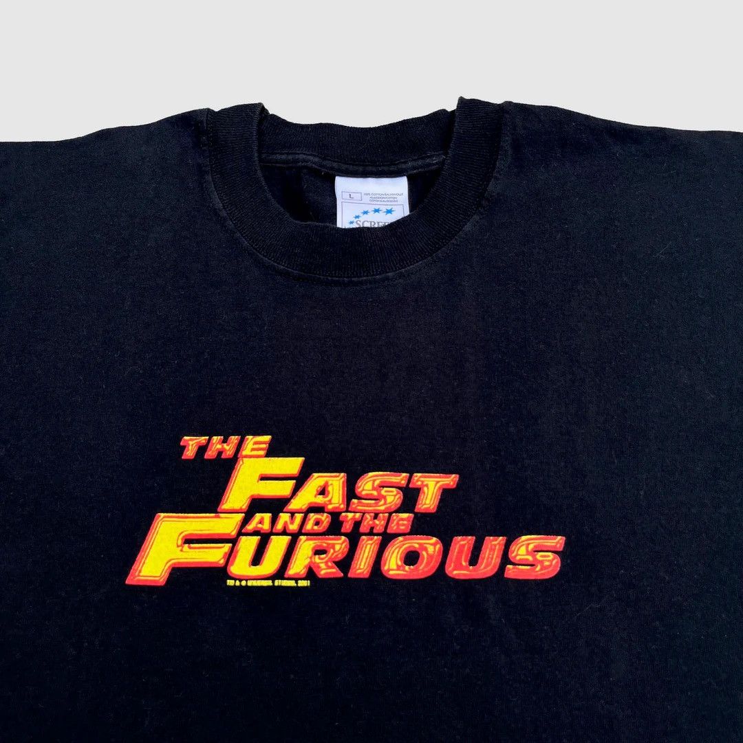Vintage The Fast and the Furious 2001 Vintage Movie Promo T-Shirt Size US L / EU 52-54 / 3 - 2 Thumbnail
