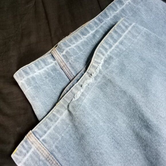 Other Vintage Pentimento Flare Bell Bottom High Waist Denim Jeans Size 32" / US 10 / IT 46 - 2 Thumbnail
