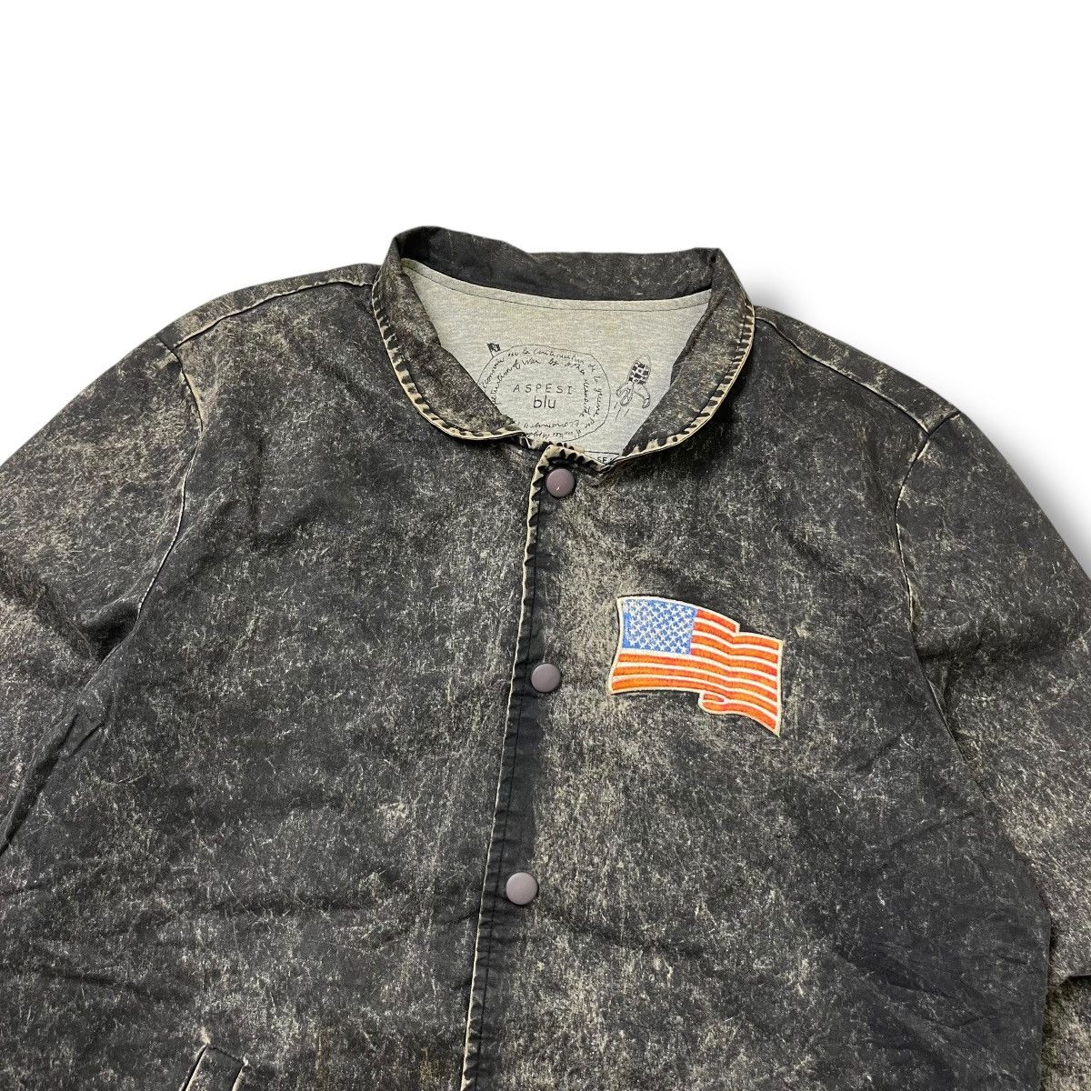 Kapital Vintage 90s🔥Aspesi Blu USA Washed Coach Jacket/LGB style Size US M / EU 48-50 / 2 - 2 Thumbnail