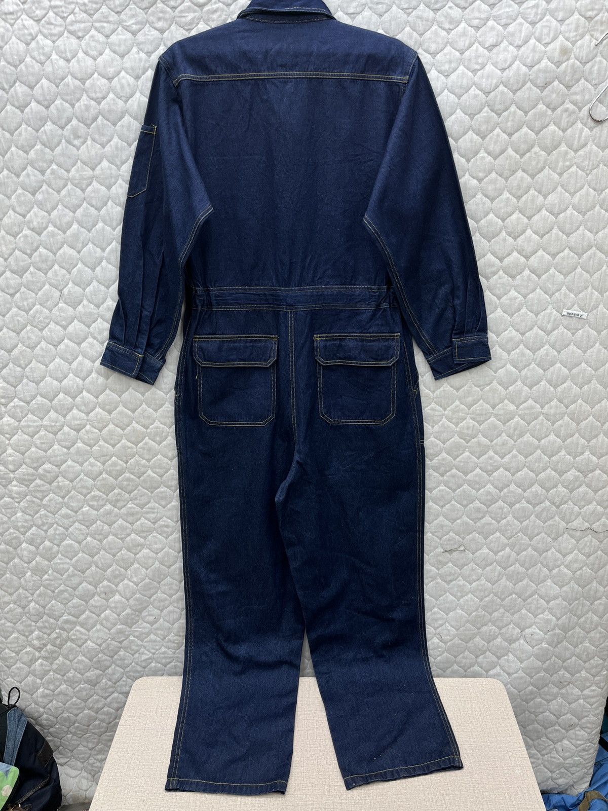 Japanese Brand 🔥🔥🔥ARCHIVE EVENRIVER JAPANESE DENIM OVERALL Size US 34 / EU 50 - 2 Thumbnail
