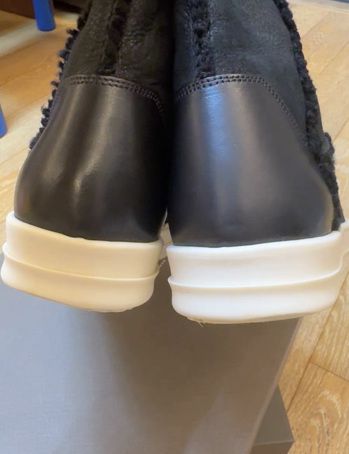 Rick Owens Rick Owens High-Top Shearling Boots Size US 5.5 / EU 38 - 6 Thumbnail